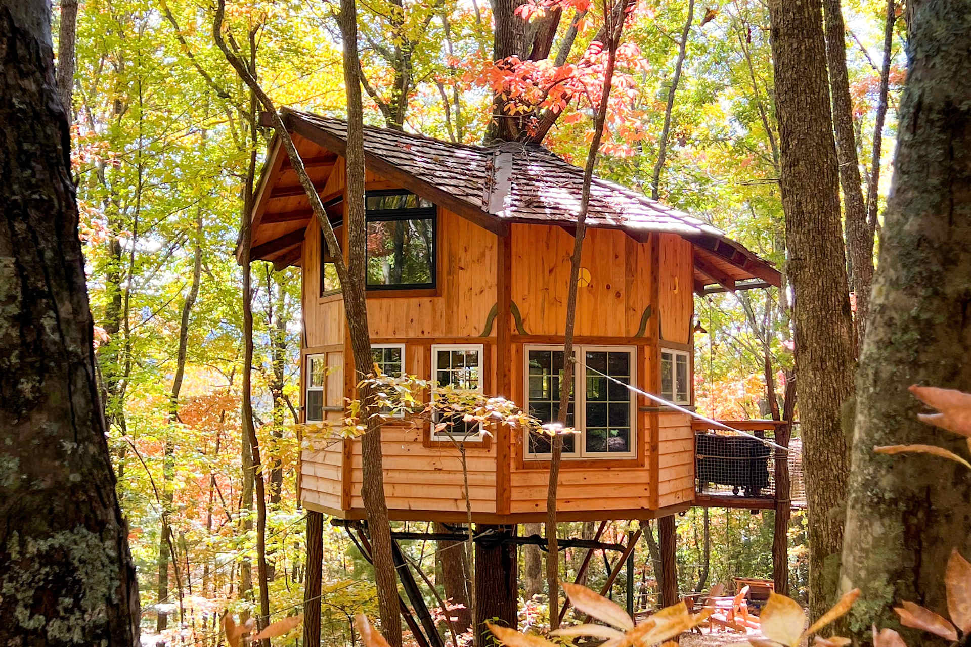 Magical Treehouse Mountain Getaway Hipcamp in Copperhill