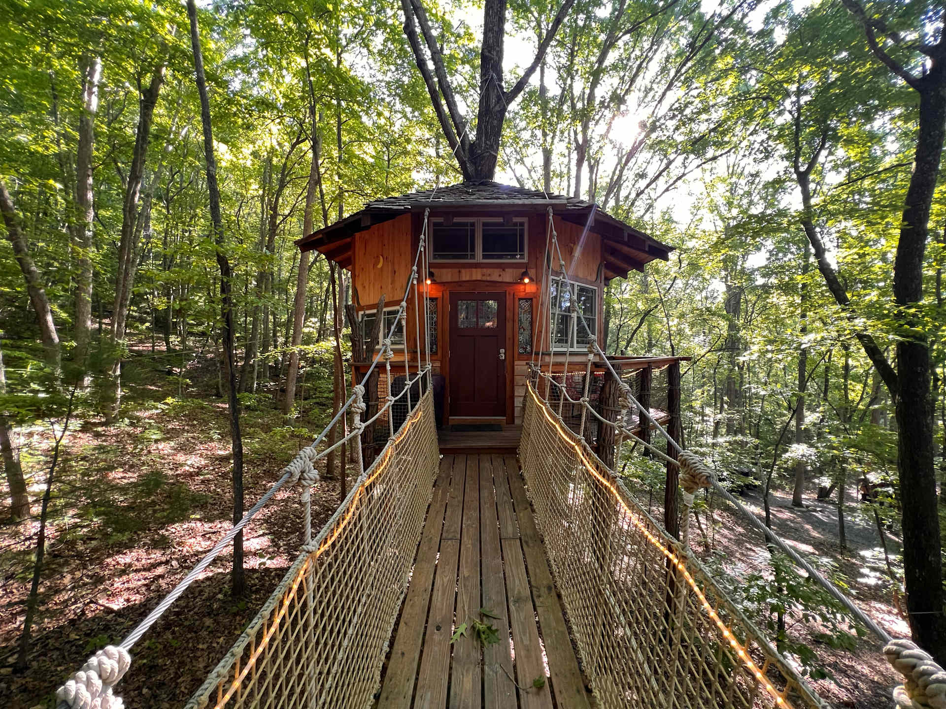 Magical Treehouse Mountain Getaway - Hipcamp in Copperhill, Tennessee