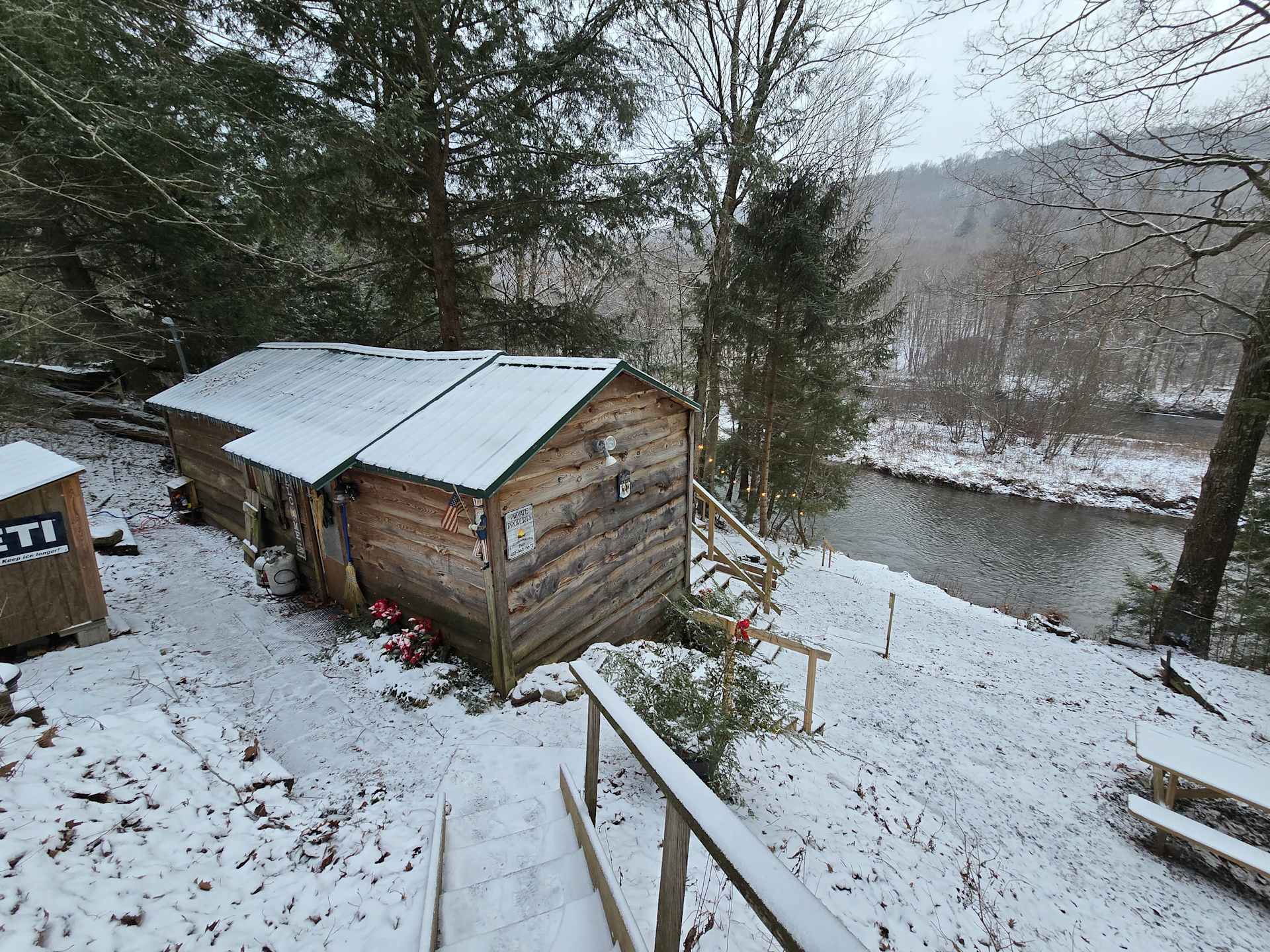 The Nest - Creekfront Cabin In ANF - Hipcamp in Sheffield