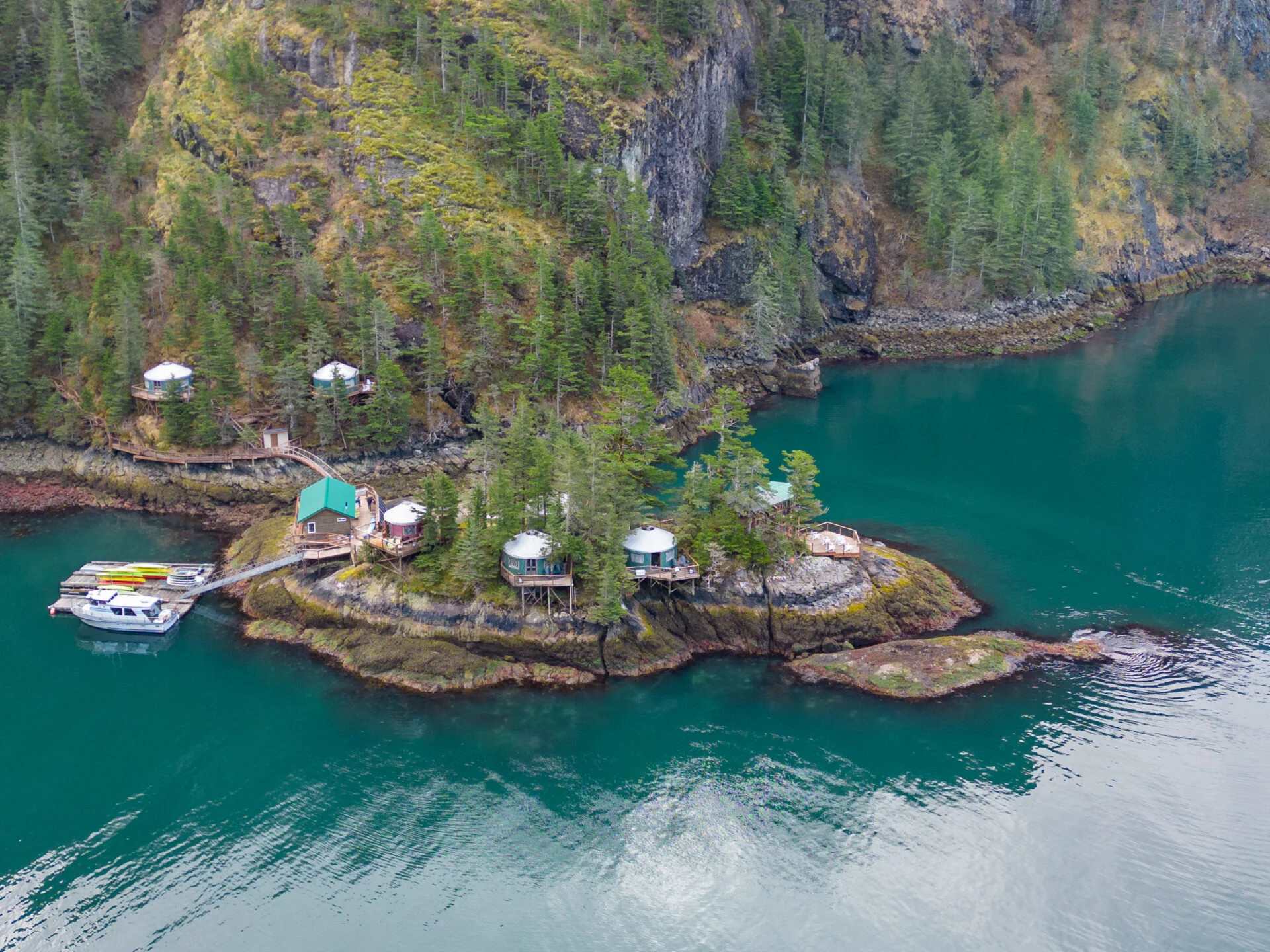 Orca Island Cabins - Hipcamp in Lowell Point, Alaska