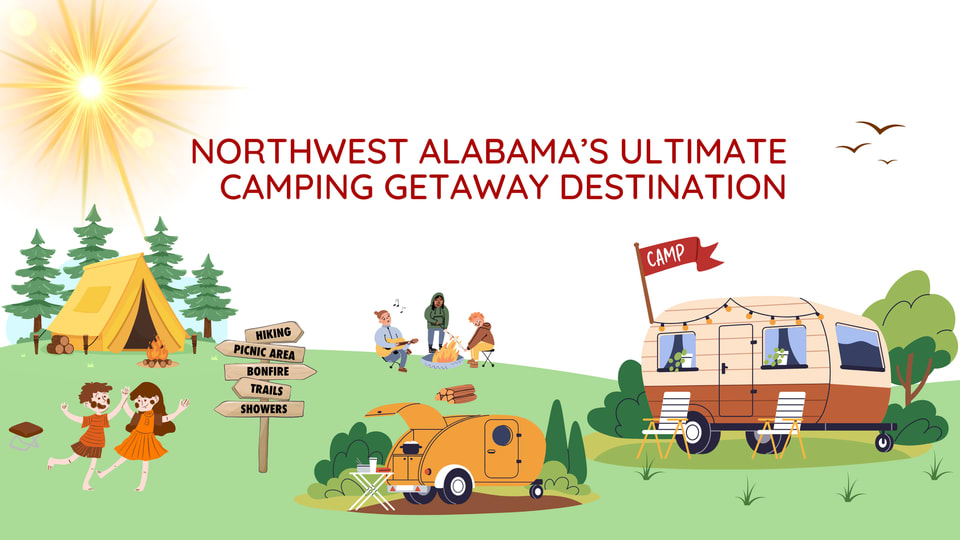 Bama Campground RV Park Hipcamp in Double Springs, Alabama