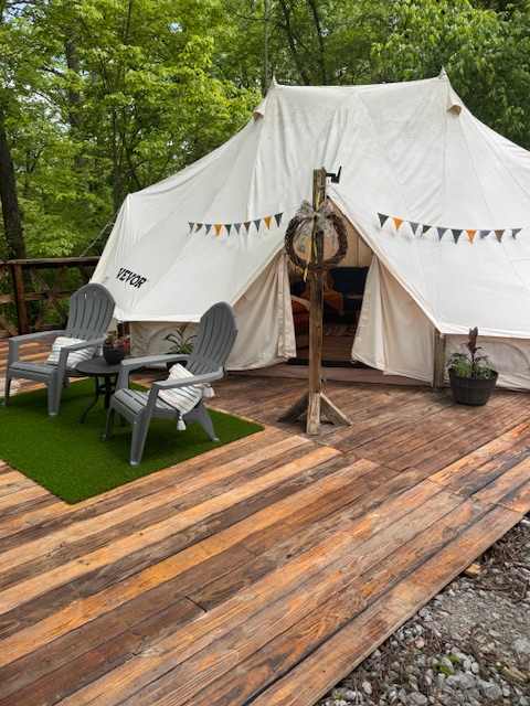 Darling Hill Glamp Camp - Hipcamp in Beechgrove, Tennessee