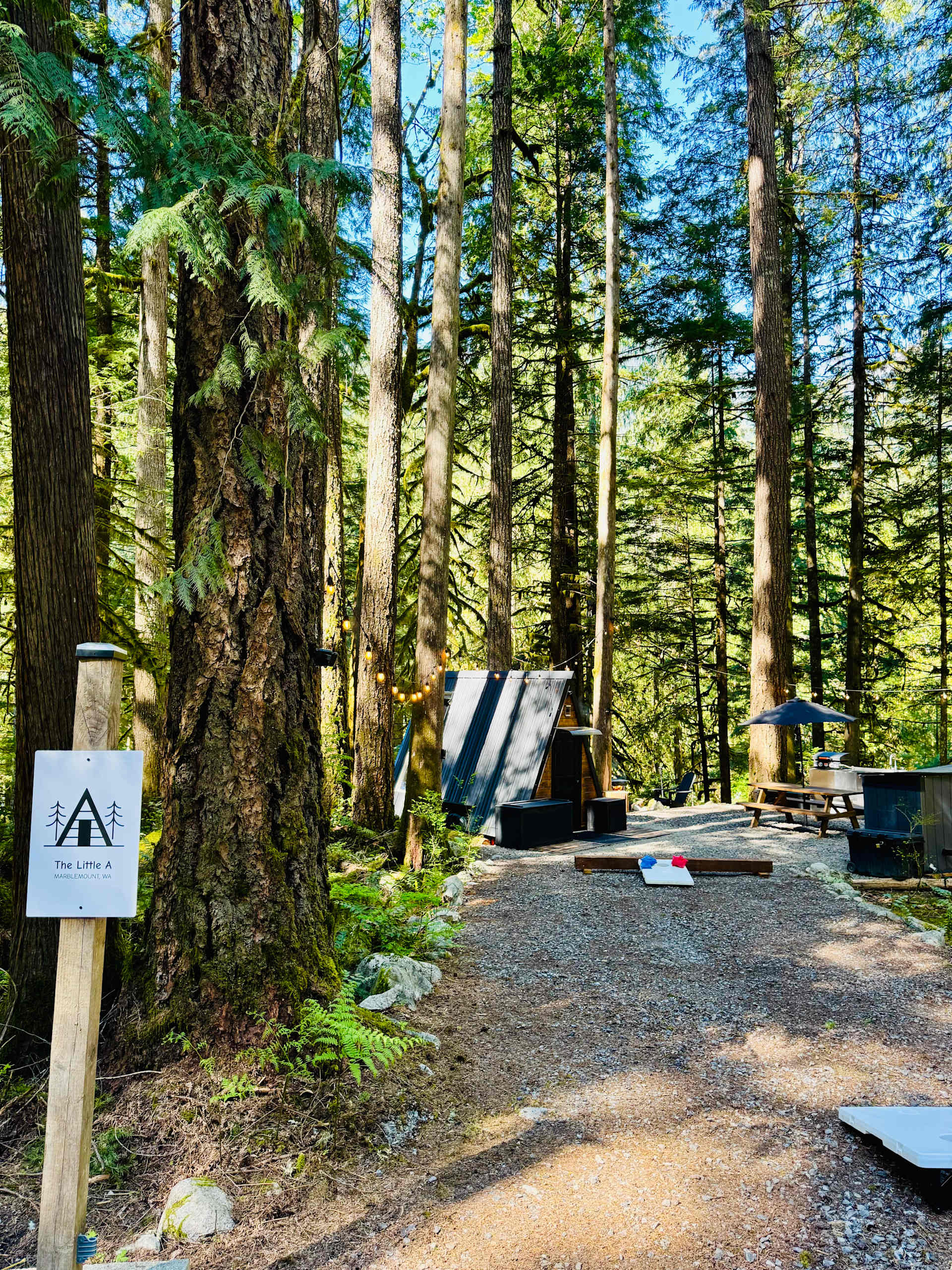 The Little A-frame - Hipcamp in Marblemount, Washington