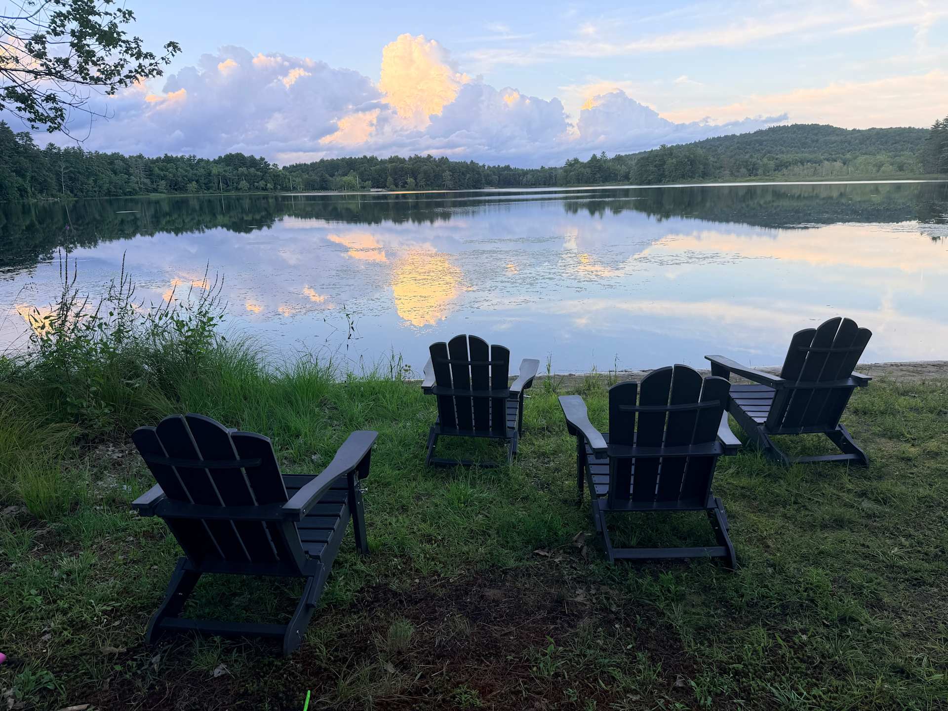 The lake