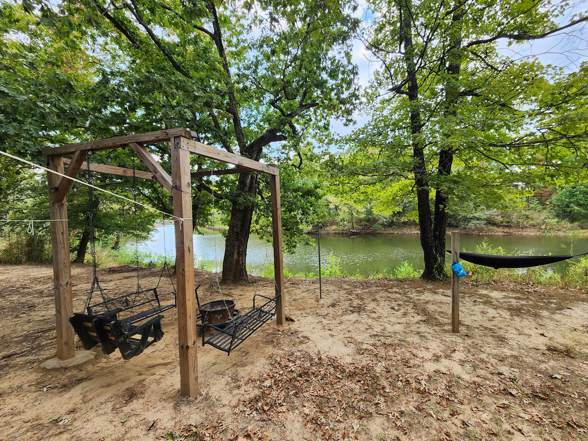 Sat in these swings a lot reading