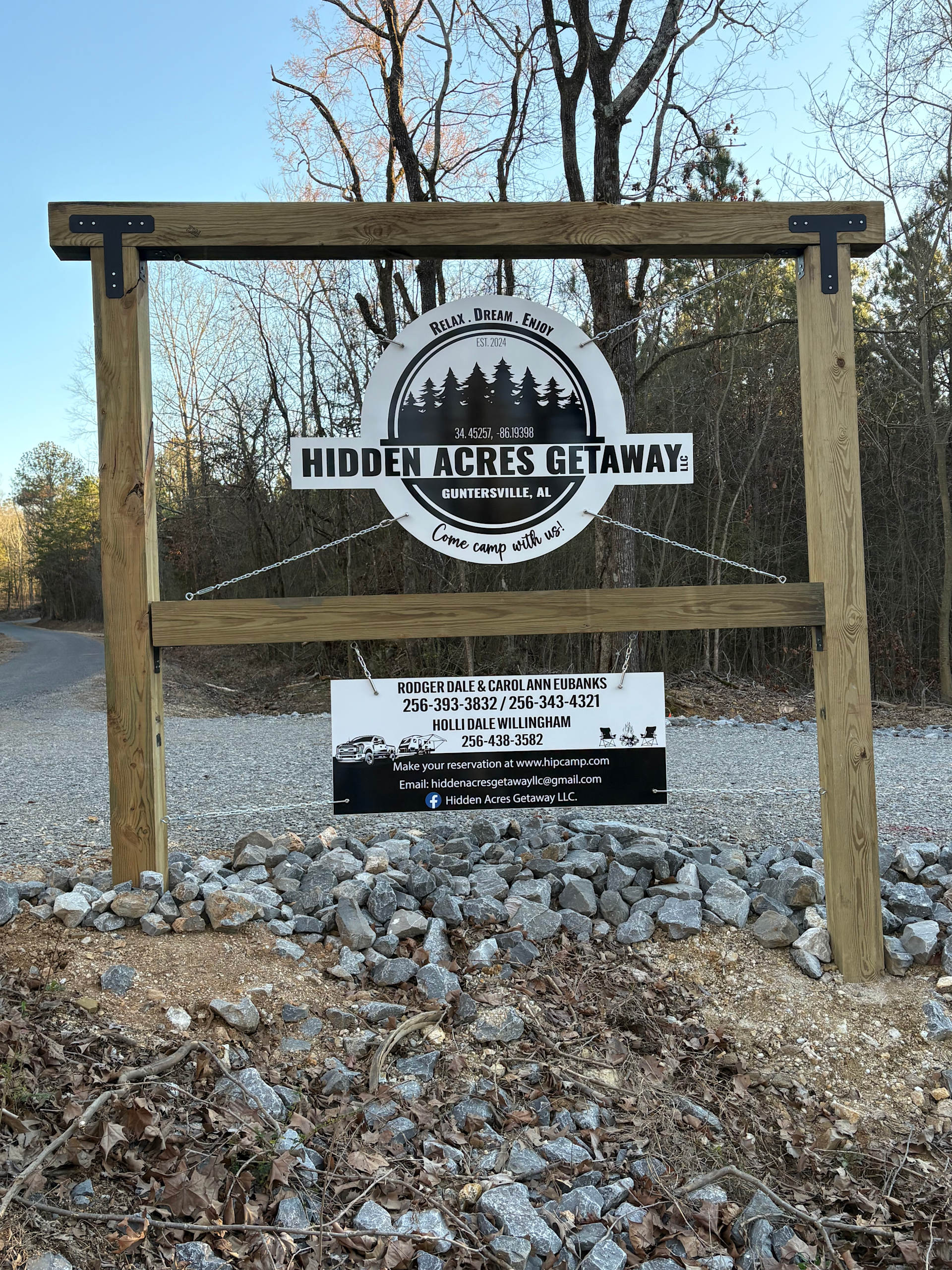 Hidden Acres Getaway LLC.