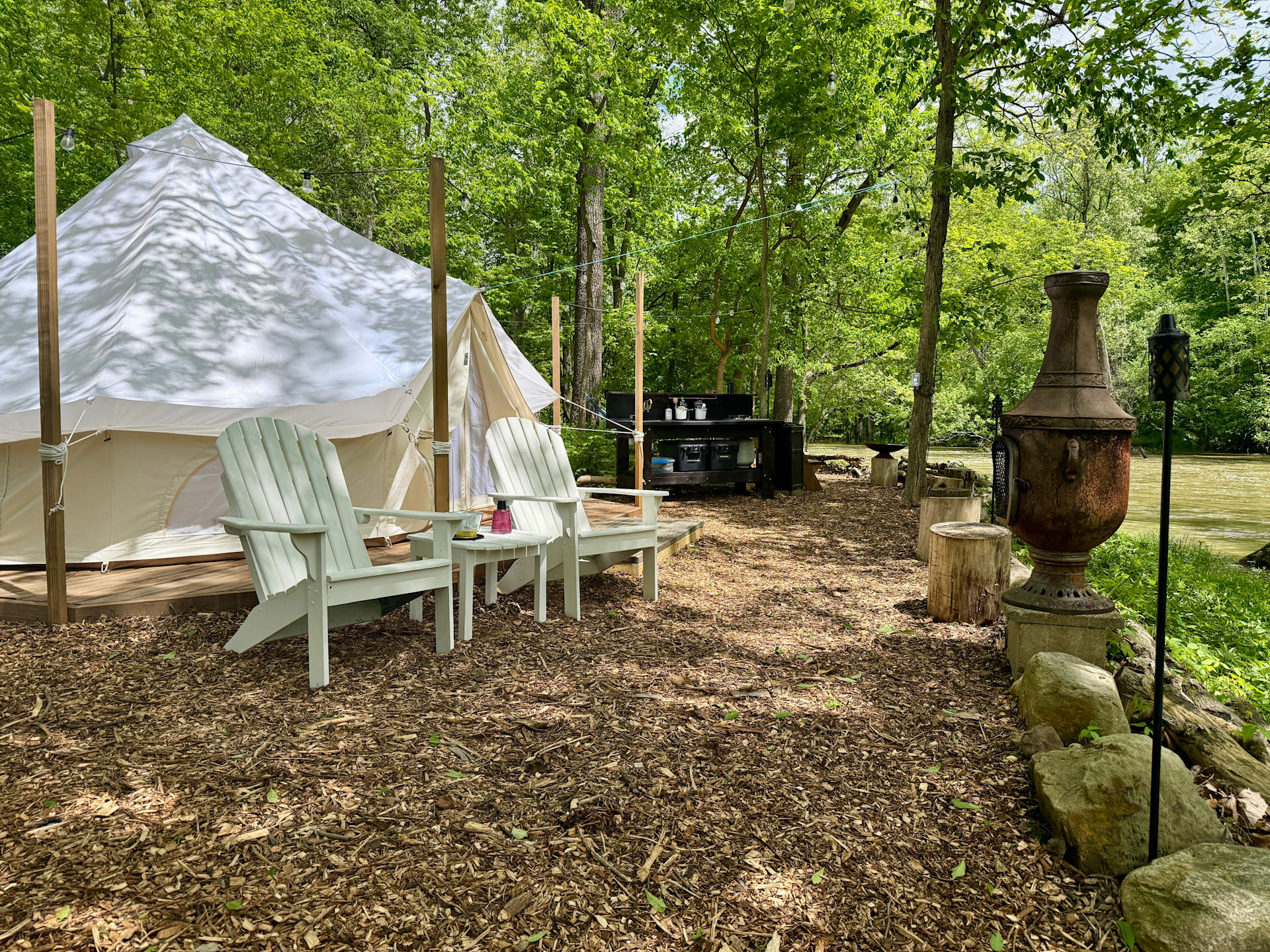 Glamping at River Run