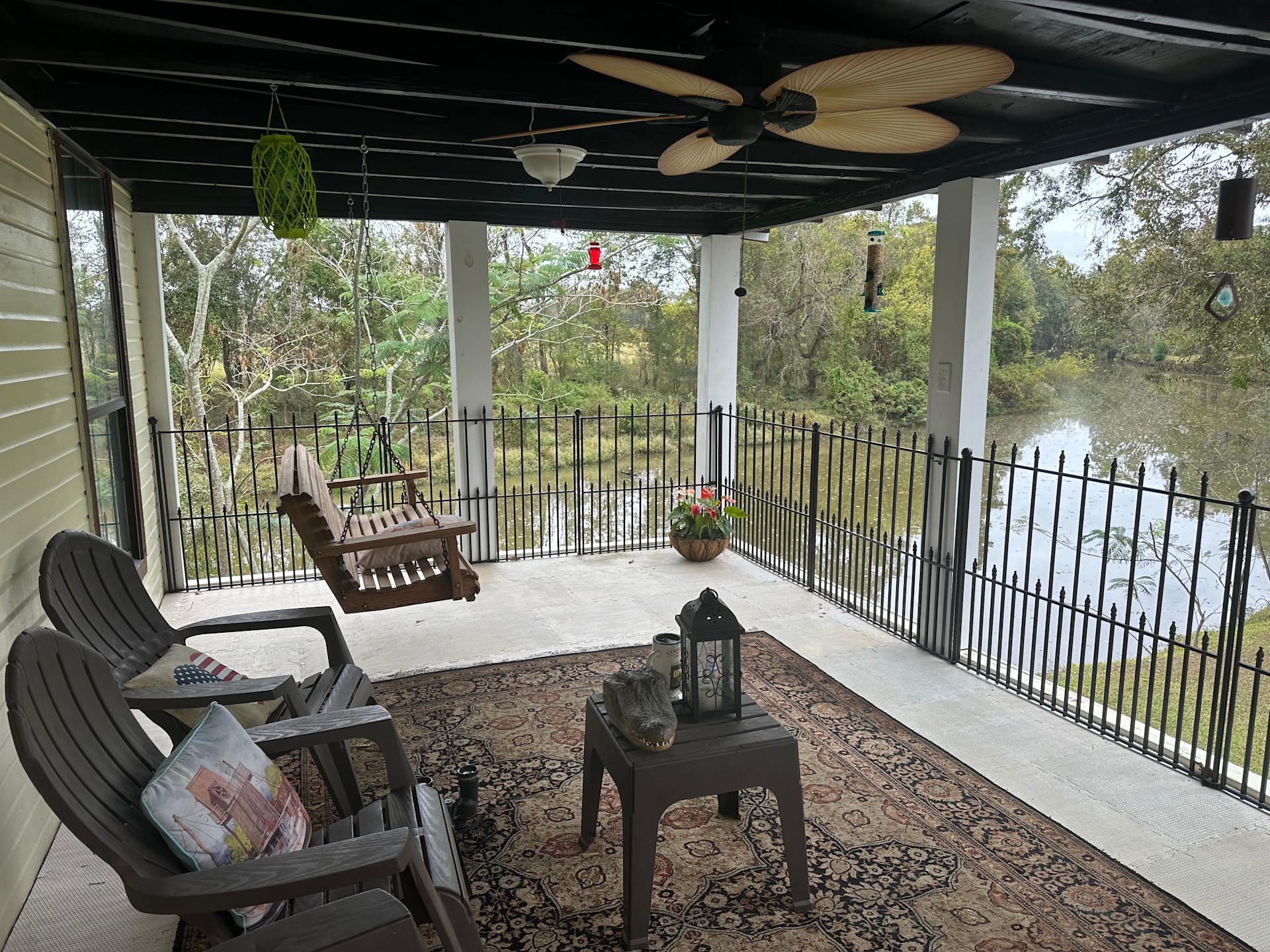 View from patio 