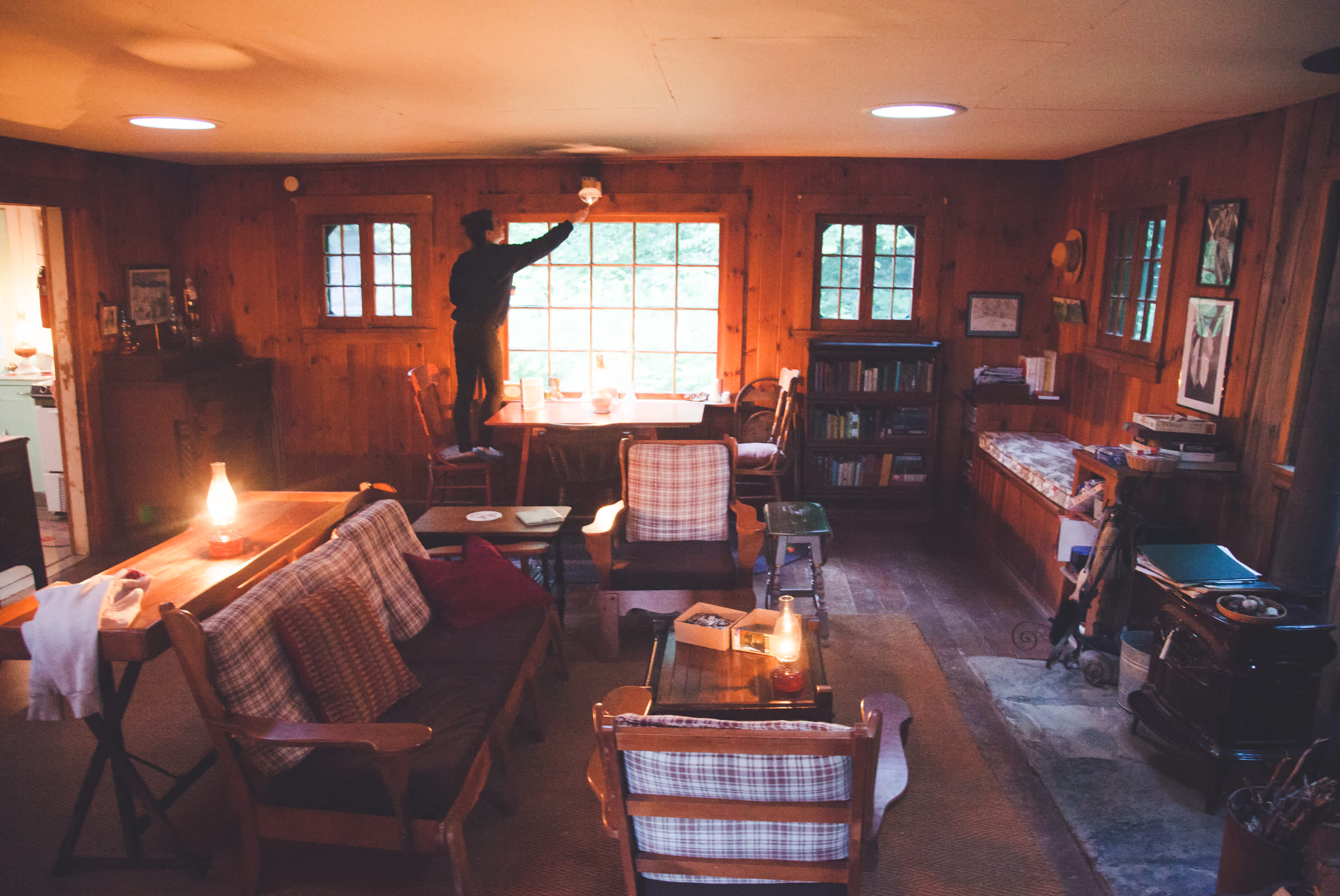 Forest Echo Cabins Hipcamp in Mt. Holly, Vermont