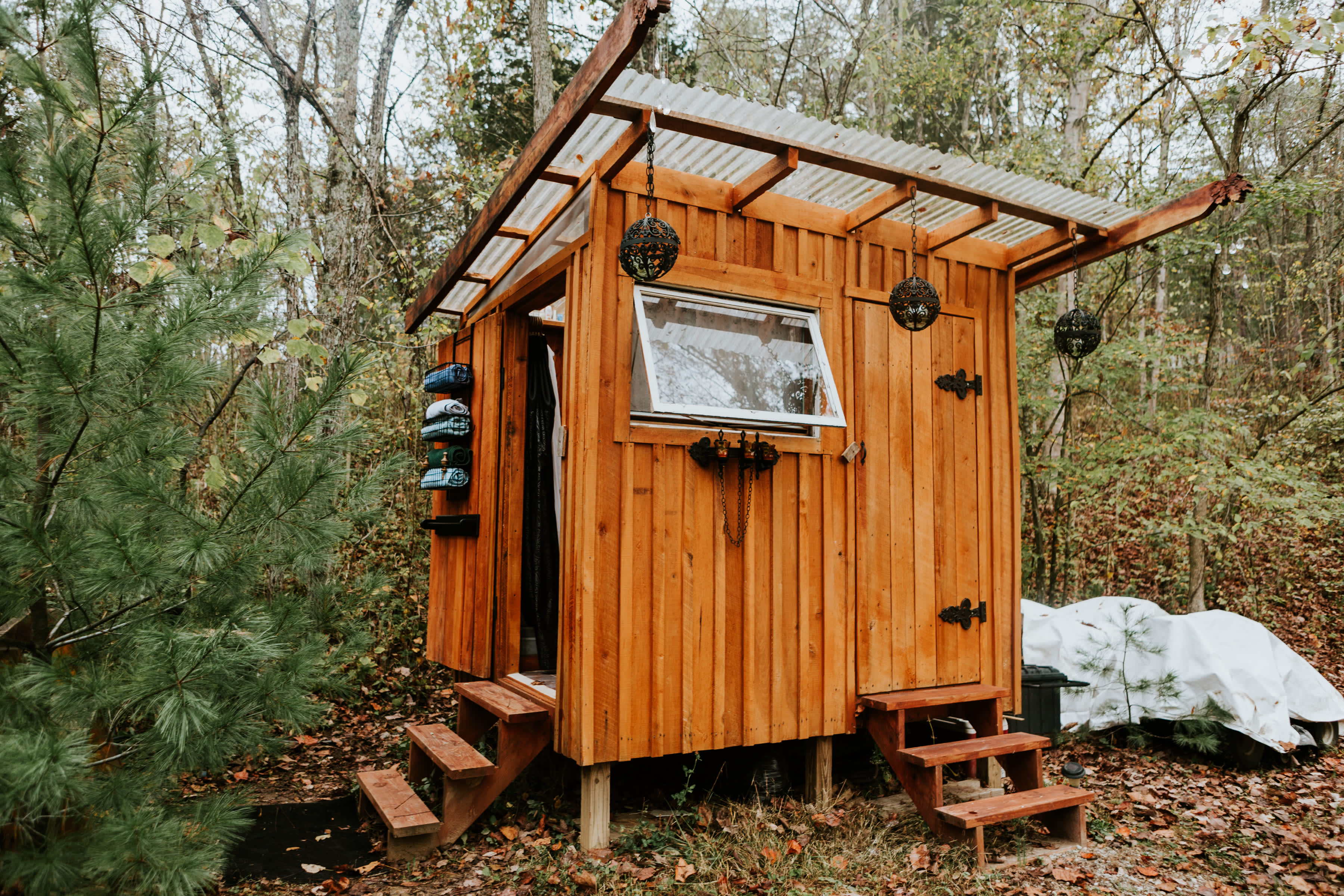 The Viking Longhall Hipcamp in Peebles, Ohio