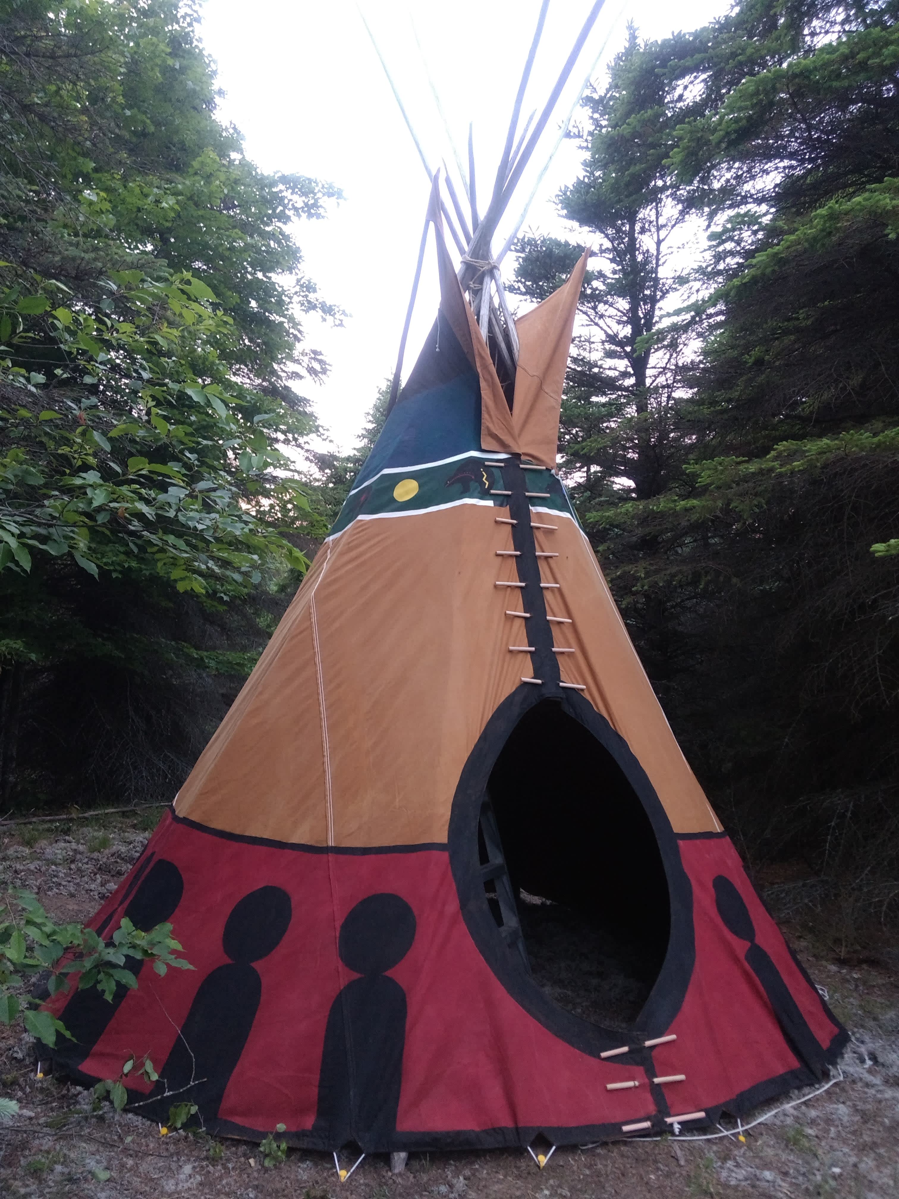 Camp Stonewood Ranch Hipcamp in Fife Lake, Michigan