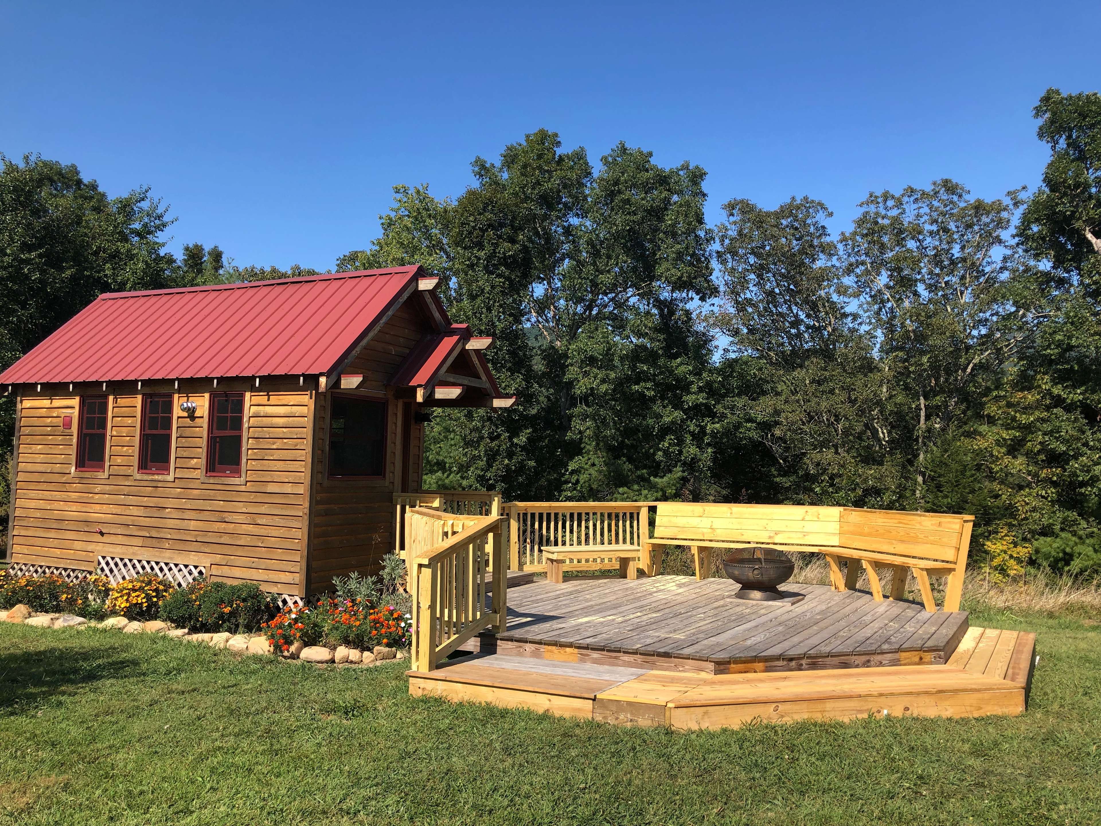 Paint Rock Farm Glamping Hipcamp in Hot Springs, North Carolina