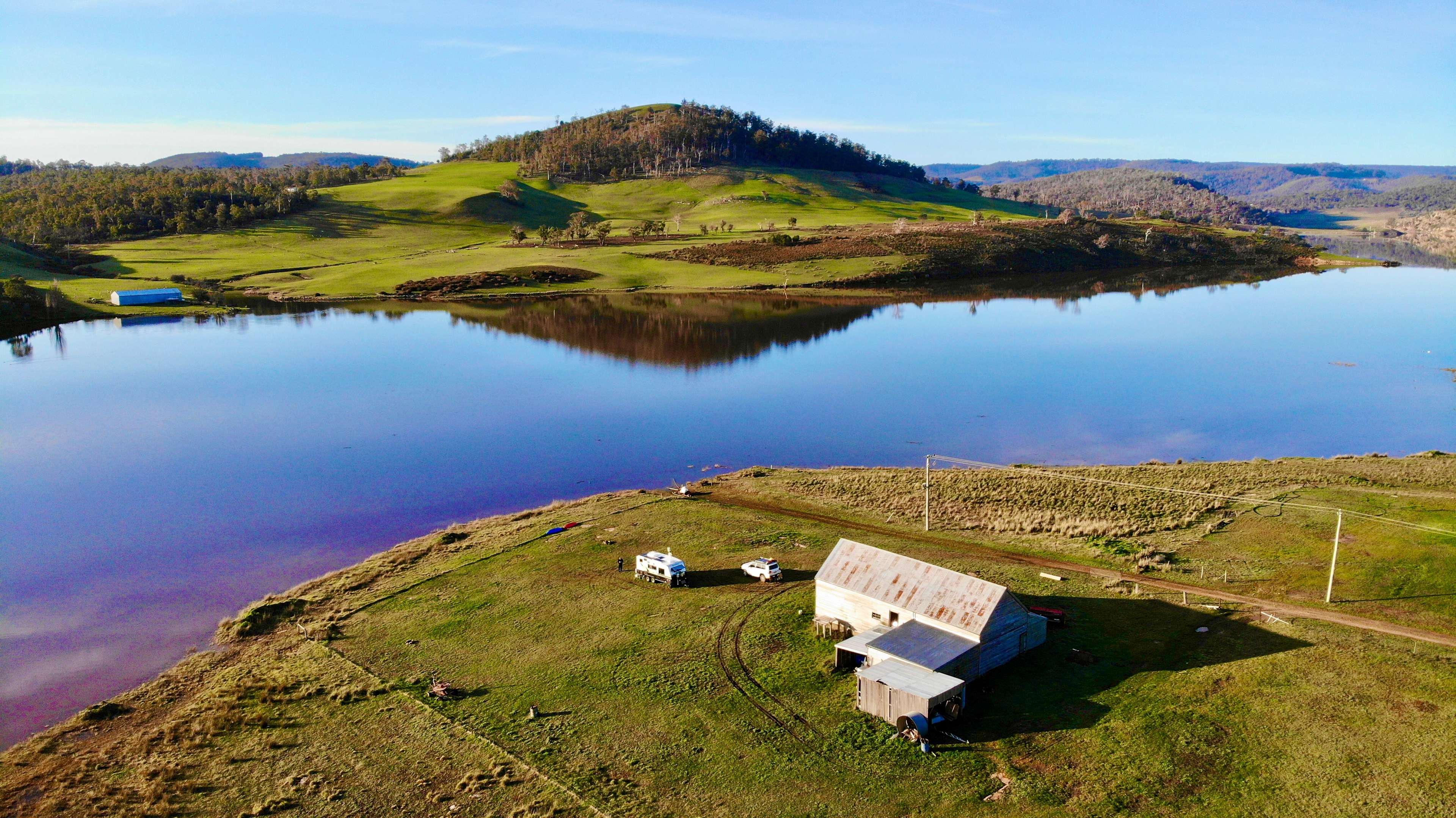 Craigbourne Estate Hipcamp in Colebrook, Tasmania