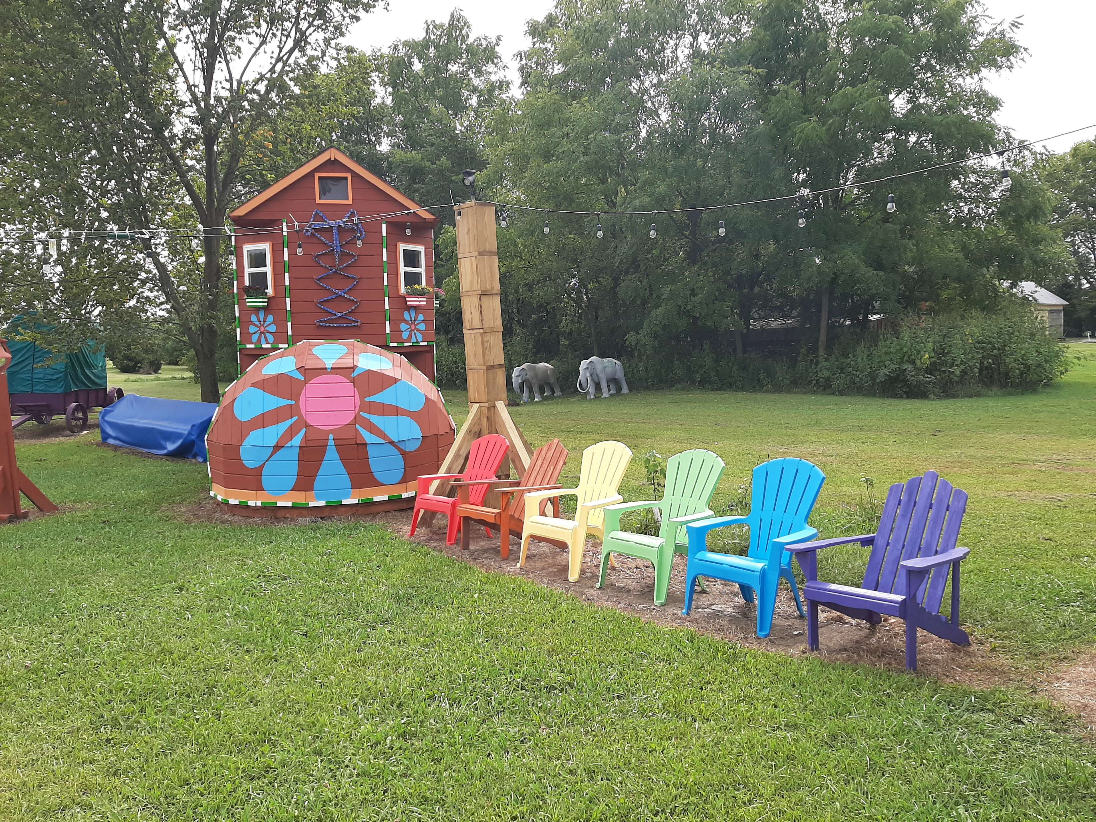 The Fun Farm Hipcamp in Fort Wayne, Indiana