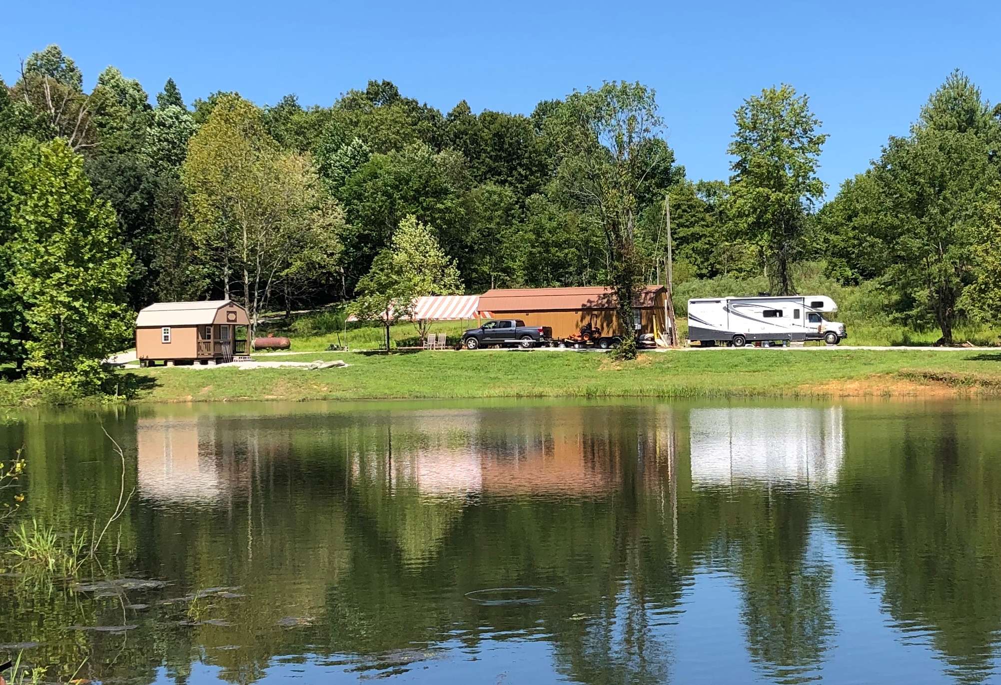 Lake View long term camping - Hipcamp in Reynolds Station, Kentucky