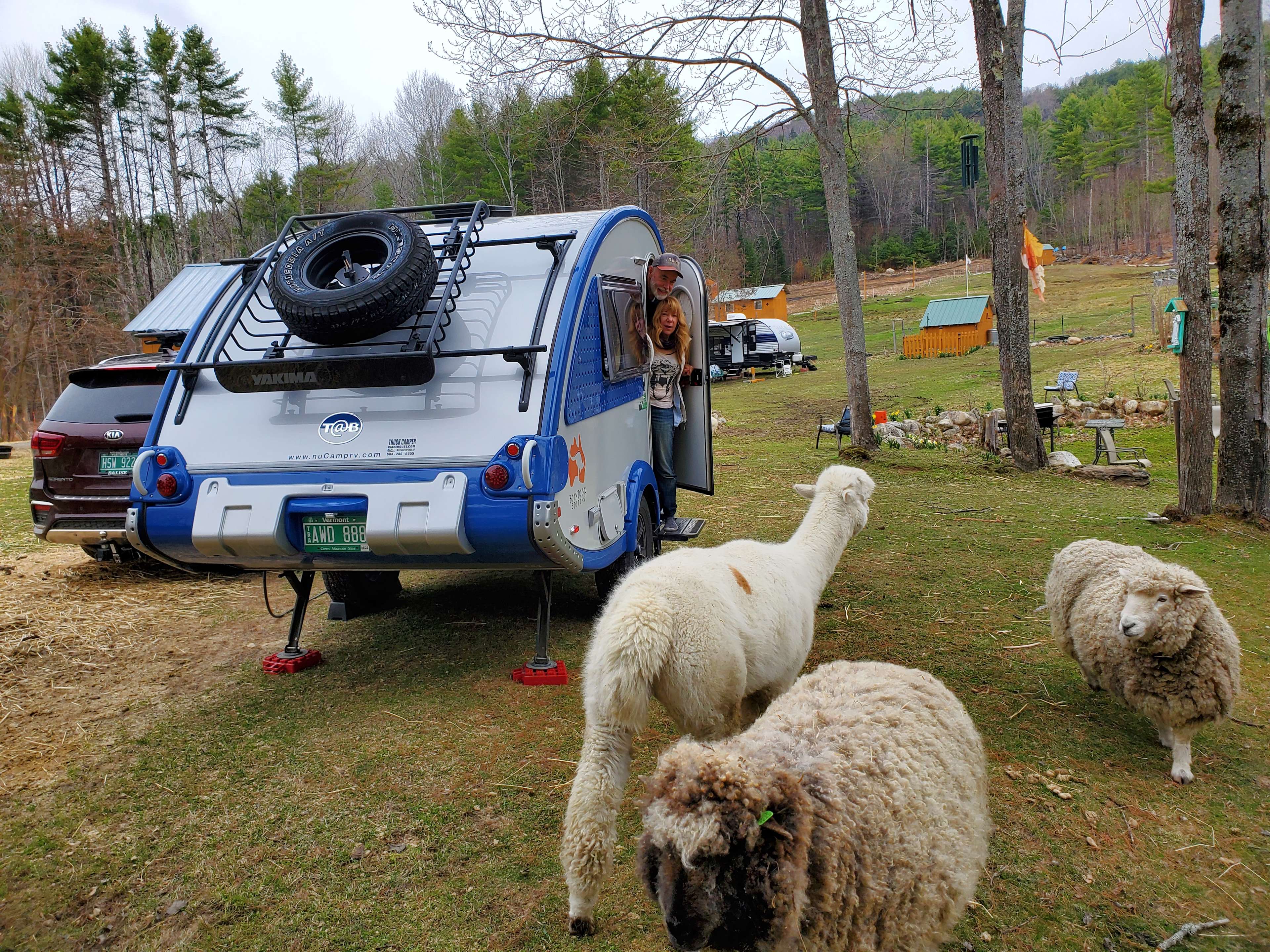 Willoughby Farm Animal Rescue Hipcamp in Fairlee, Vermont