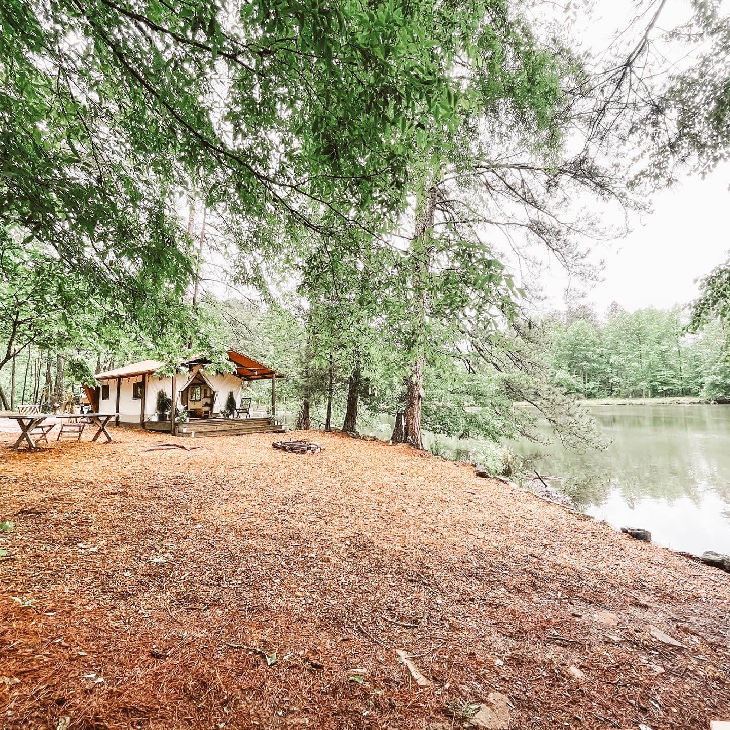 Ramsden Lake Boutique Camping - Hipcamp in Stone Mountain, Georgia 