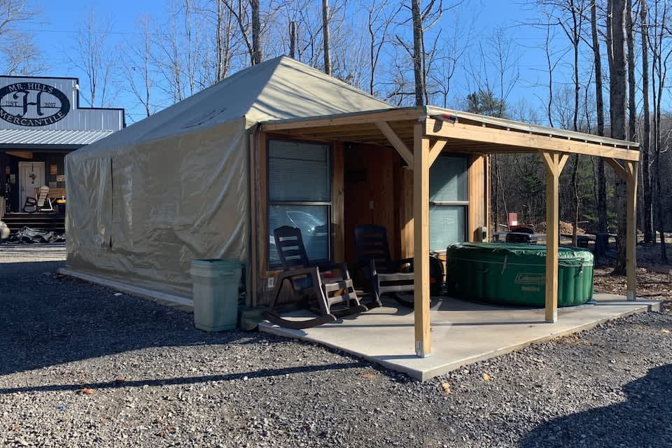 Paradise Pointe Hipcamp in Bryant, Alabama