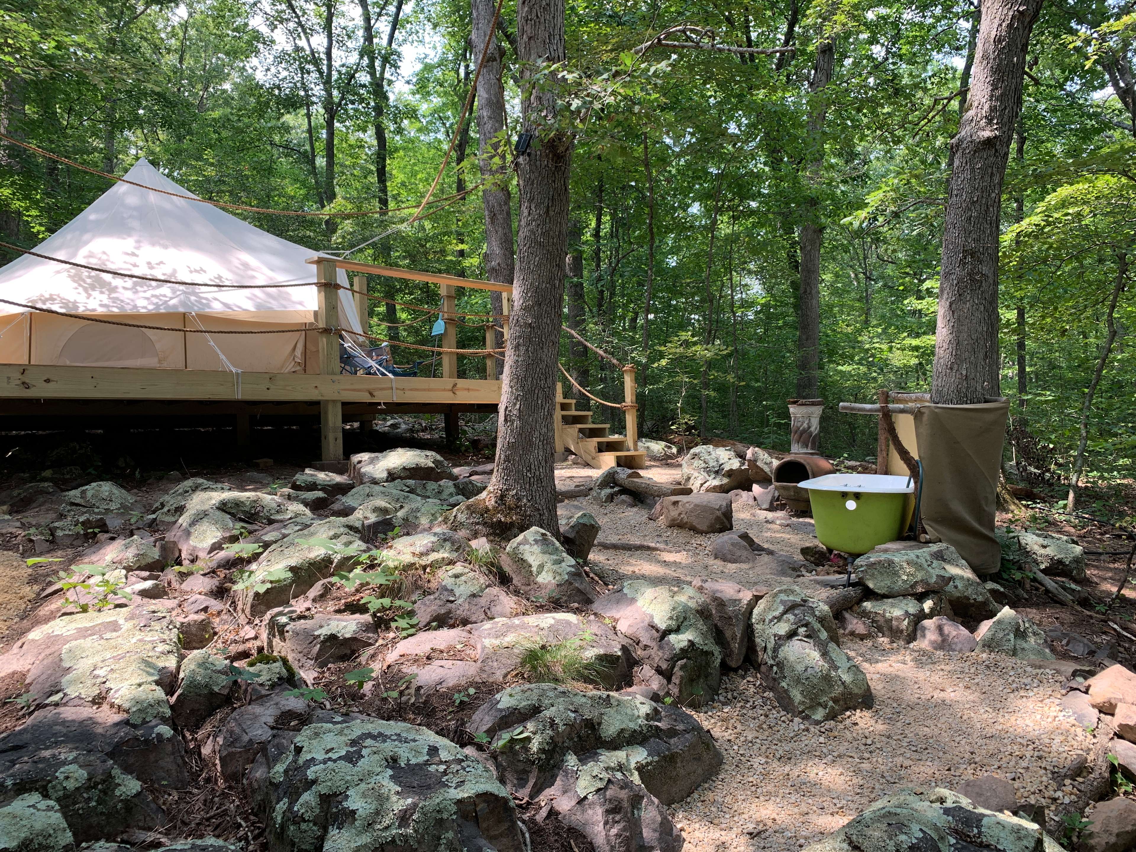 Arcadia Valley Outdoors Land Hipcamp in , Missouri