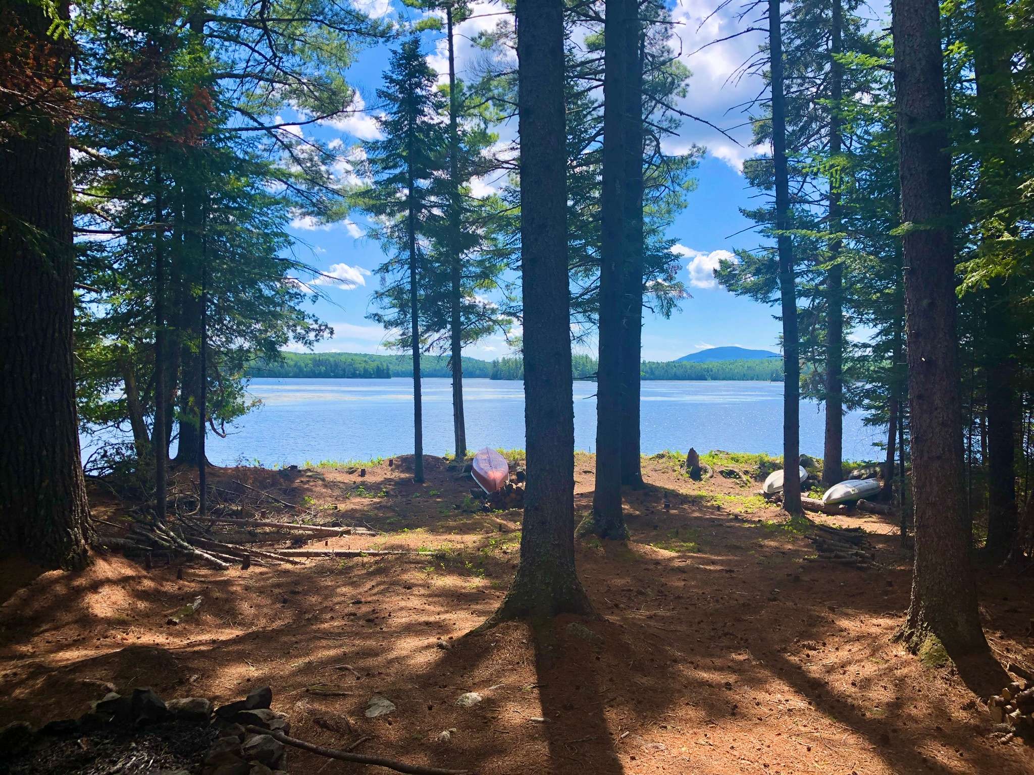 Evergreen Conservation Area Hipcamp in West Forks, Maine