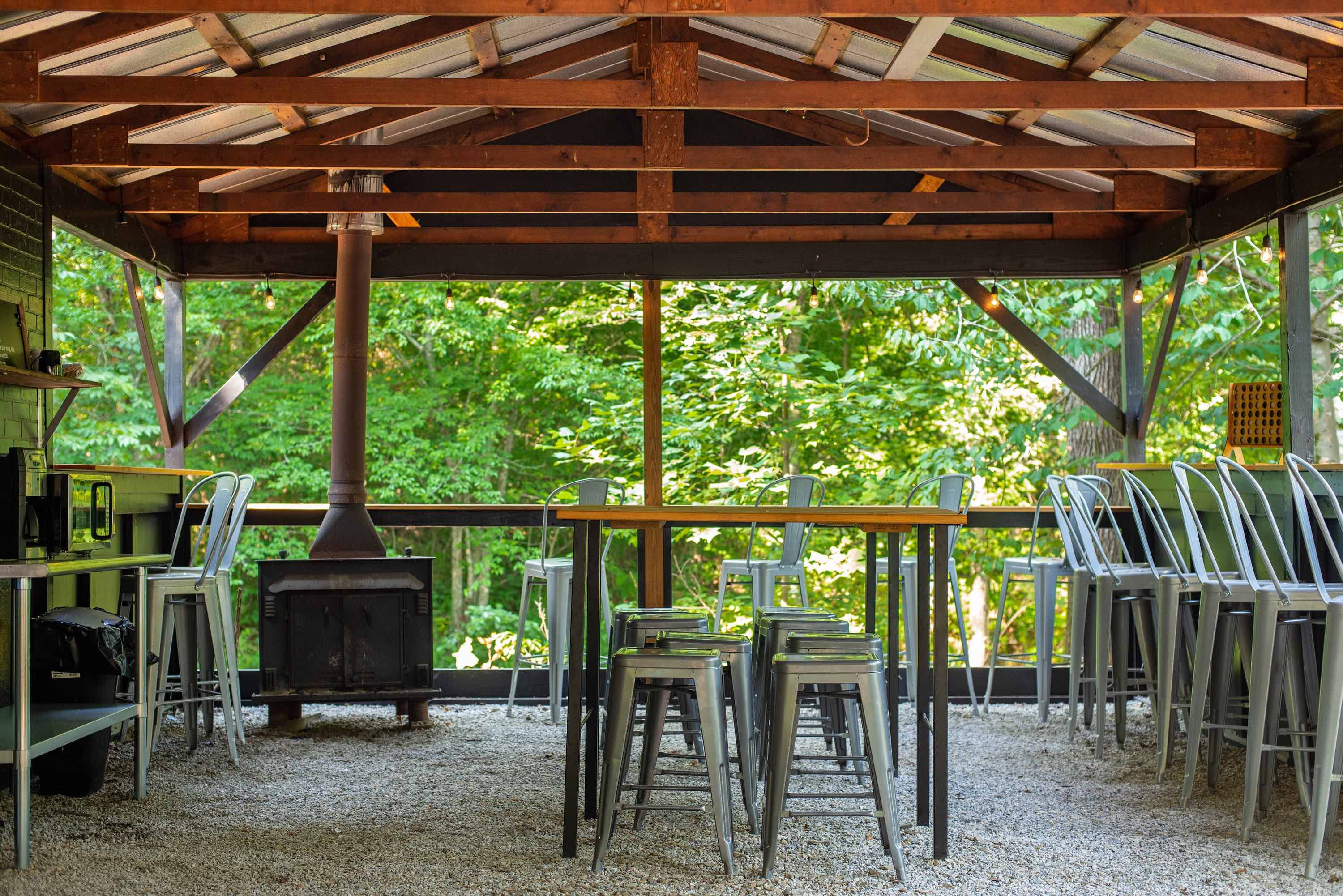 Gold River / camp + cabins Hipcamp in Marion, North Carolina