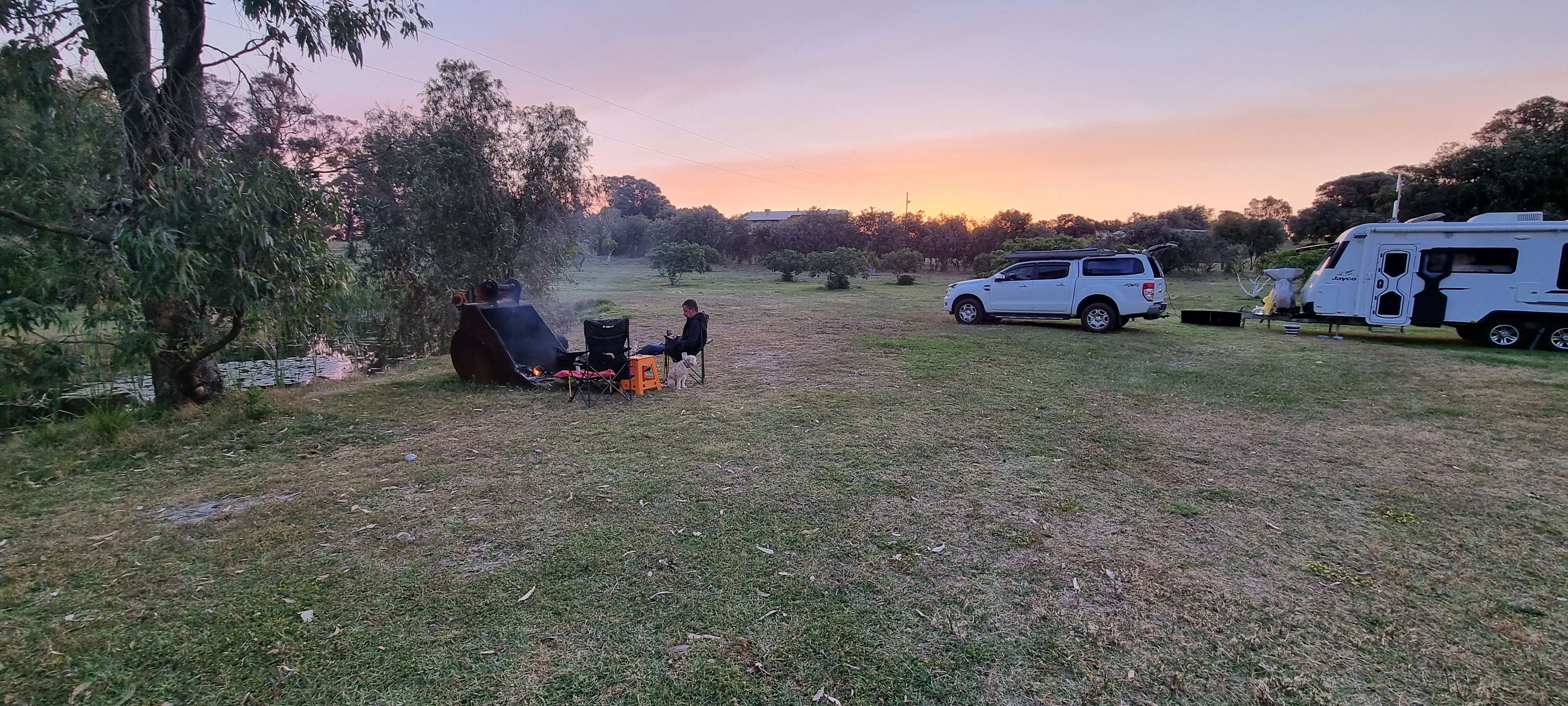 Lake Preston Lime Paddock Hipcamp in Myalup, Western Australia