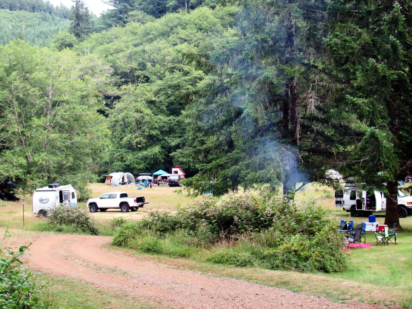 Powder Creek Campground Hipcamp in Beaver, Oregon