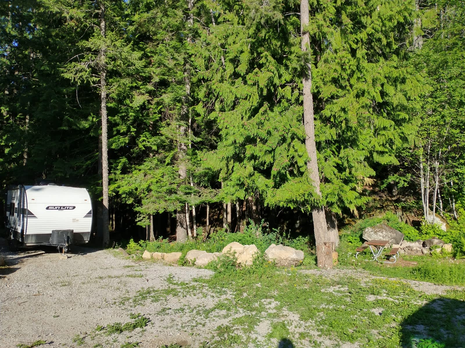 Cedar Grove RV Camping Hipcamp in Sandpoint, Idaho