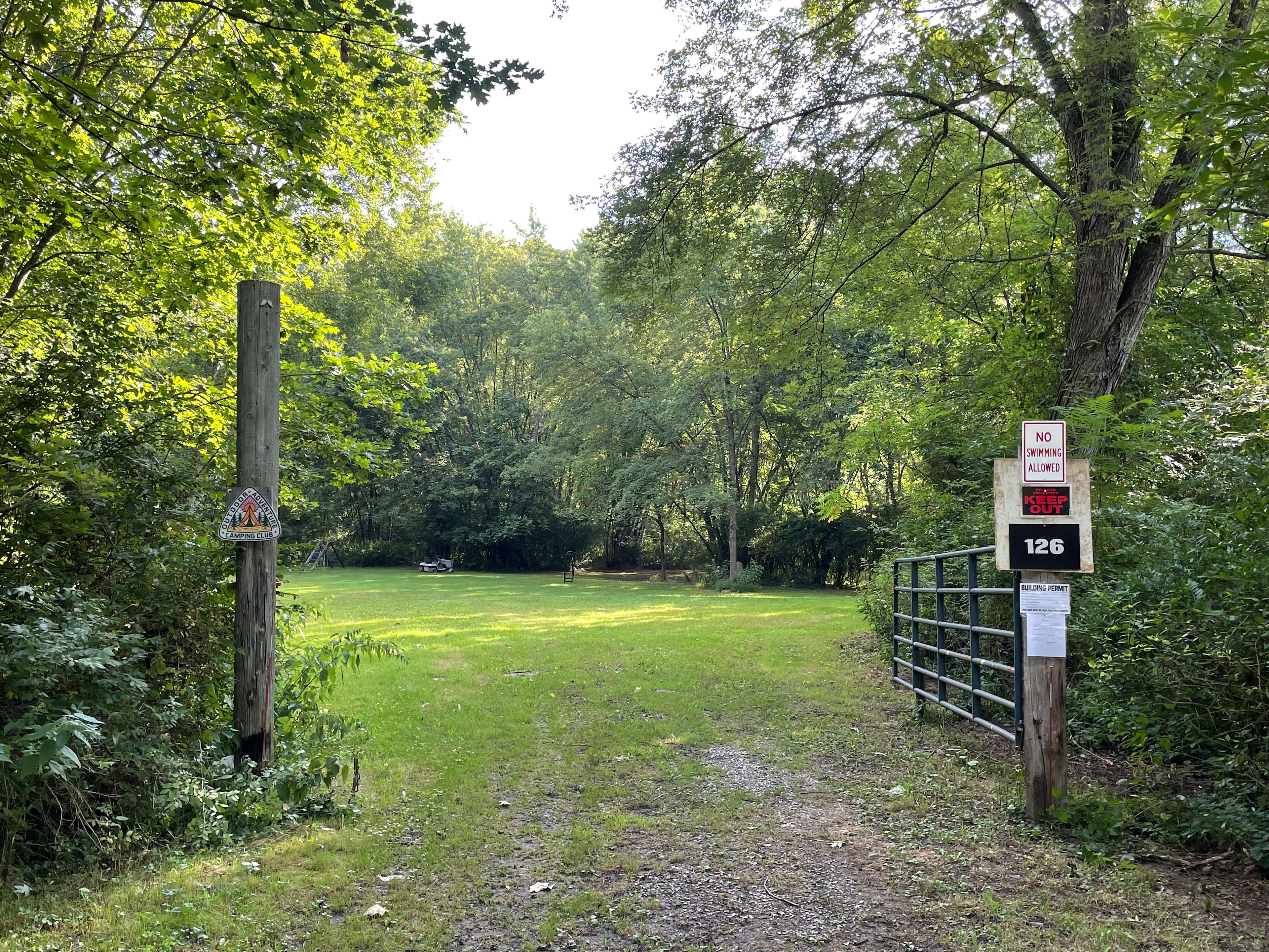 Fombell Landing Hipcamp in Fombell, Pennsylvania