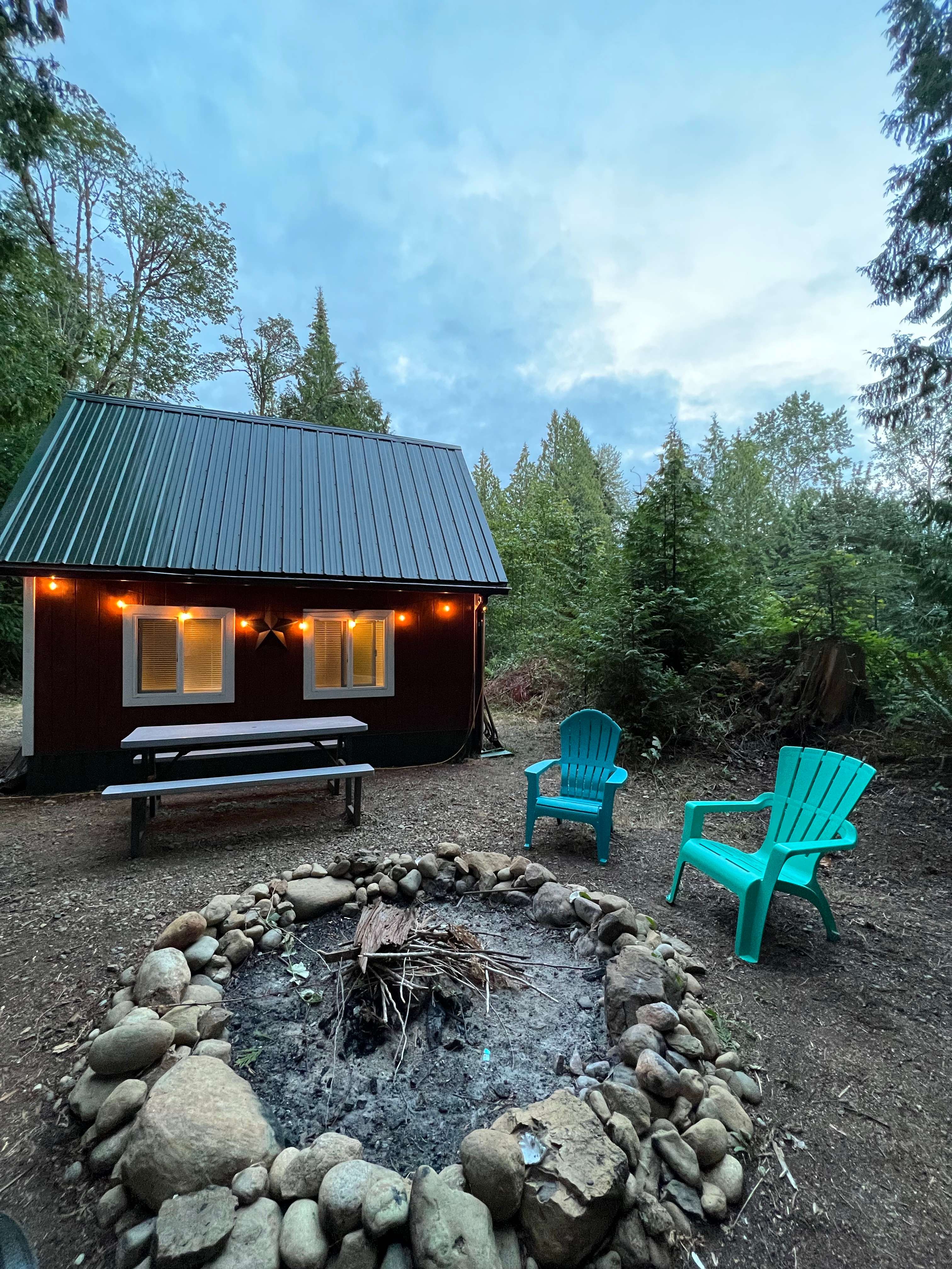 Hood Canal Tiny Home Hipcamp in Lilliwaup, Washington