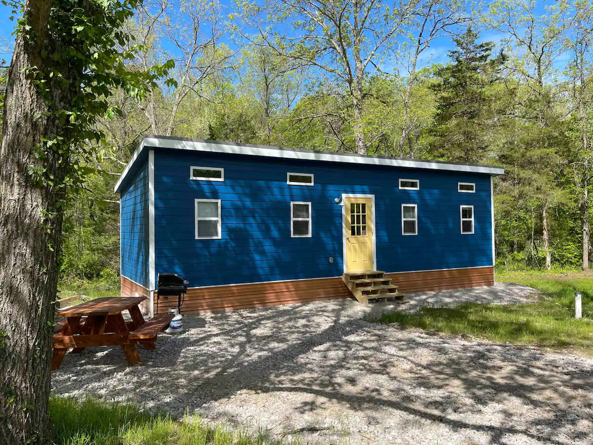 Heavenly Hideaway on the Creek Hipcamp in Cadet, Missouri