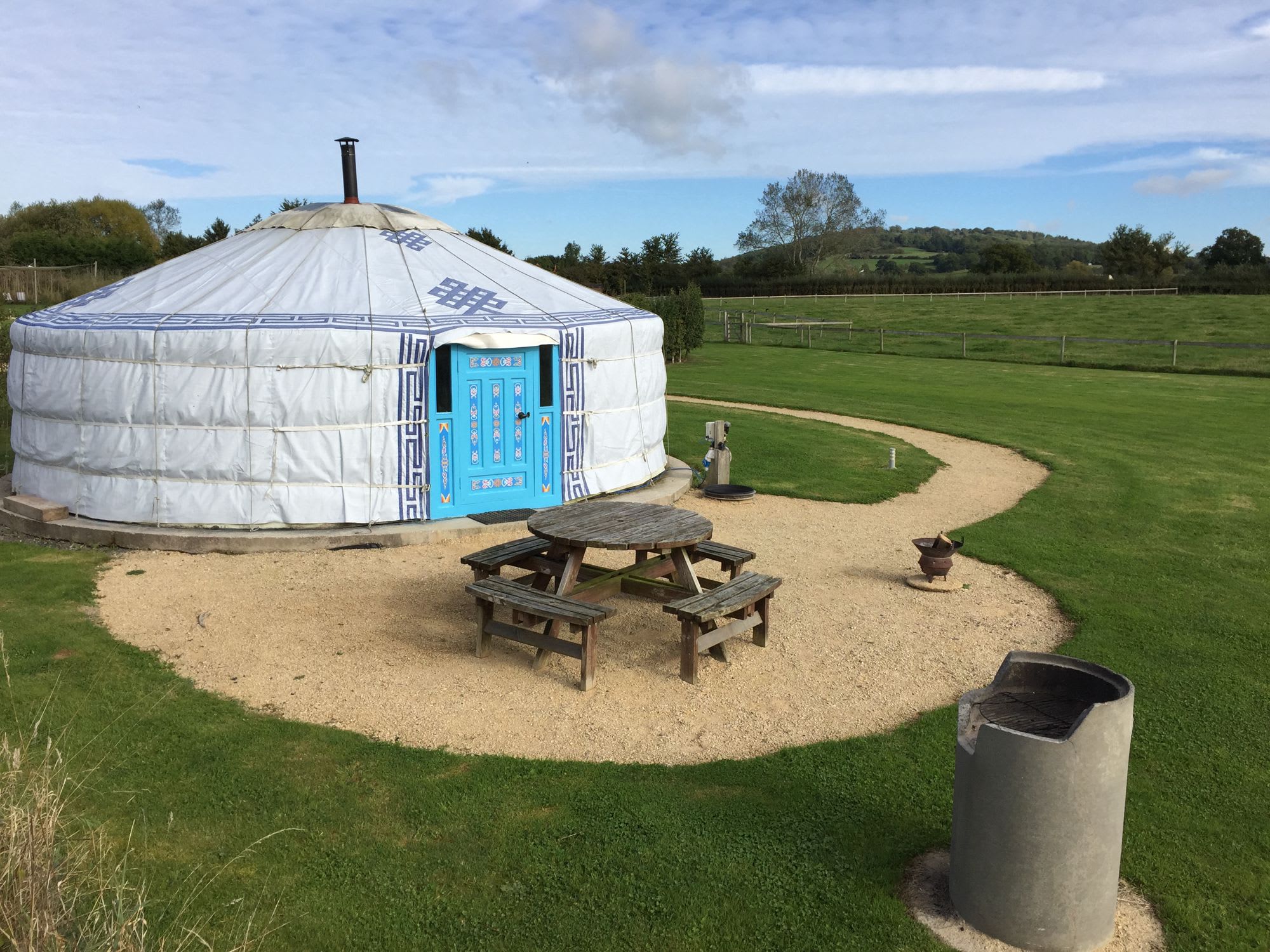 No. 4    Bluebell Yurt.