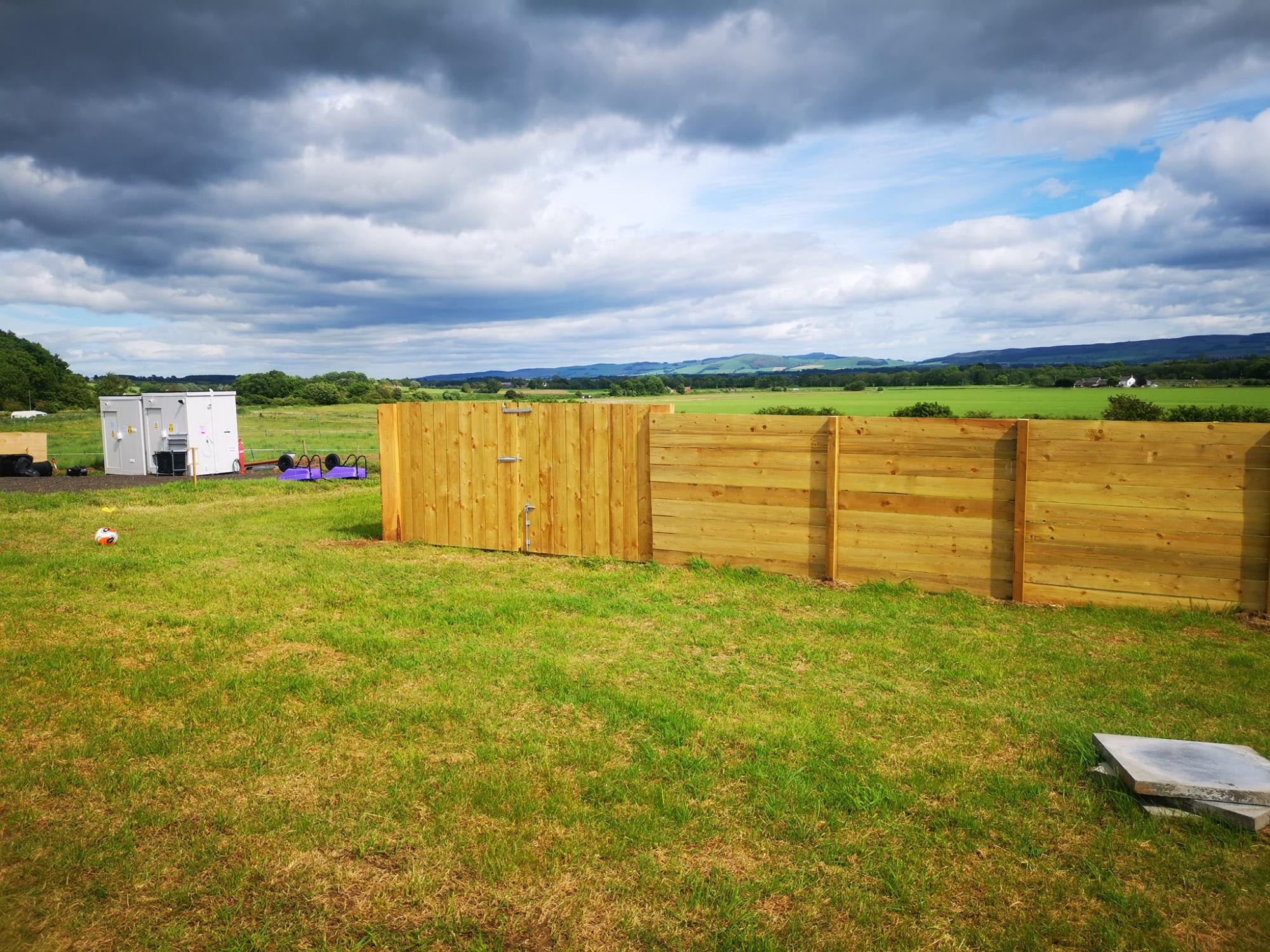 Privacy Fenced Pitch (Family Dates)