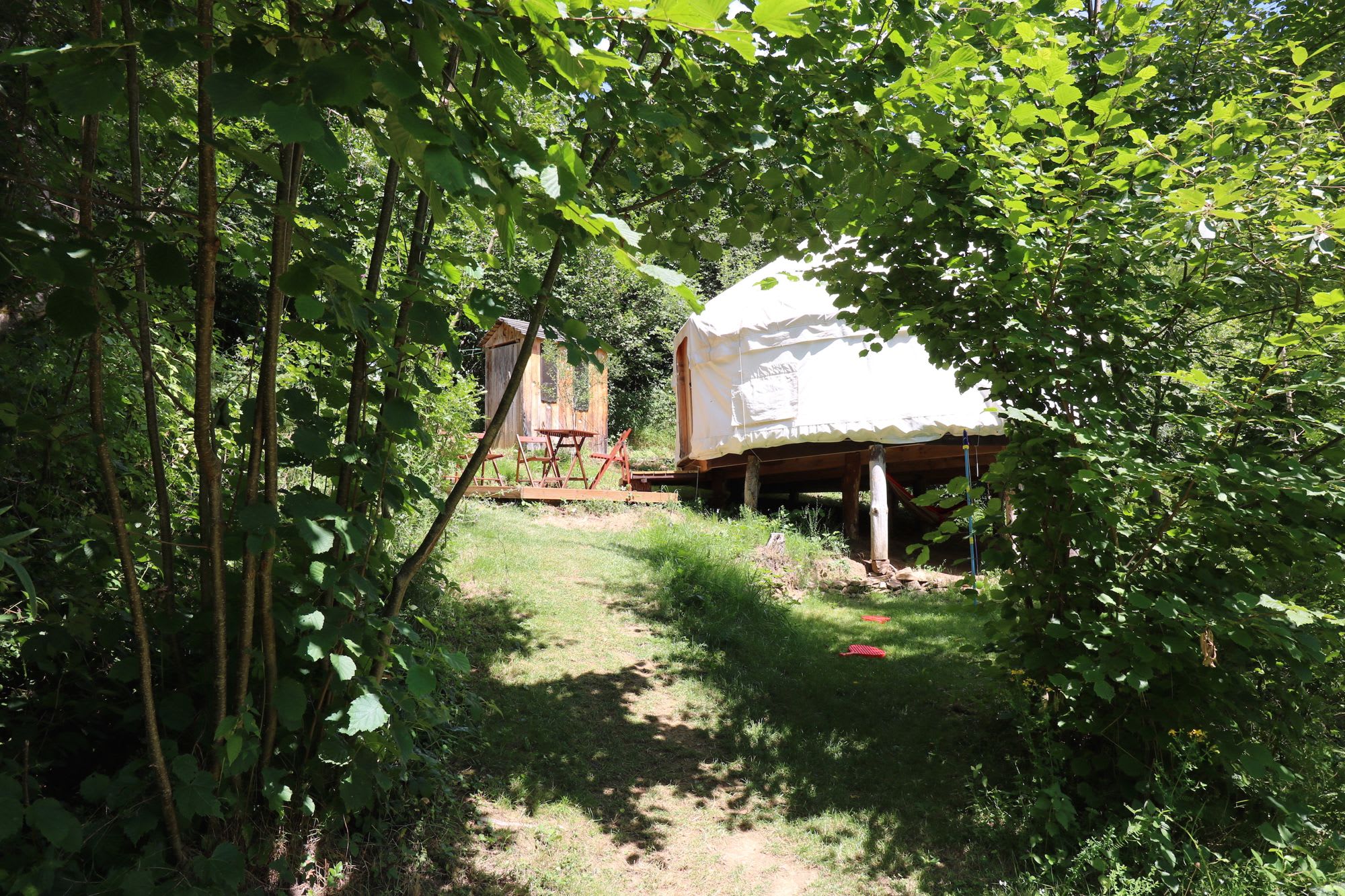 Natural heaven. This is one of the most relaxing and beautifully isolated glamping sites in central France.