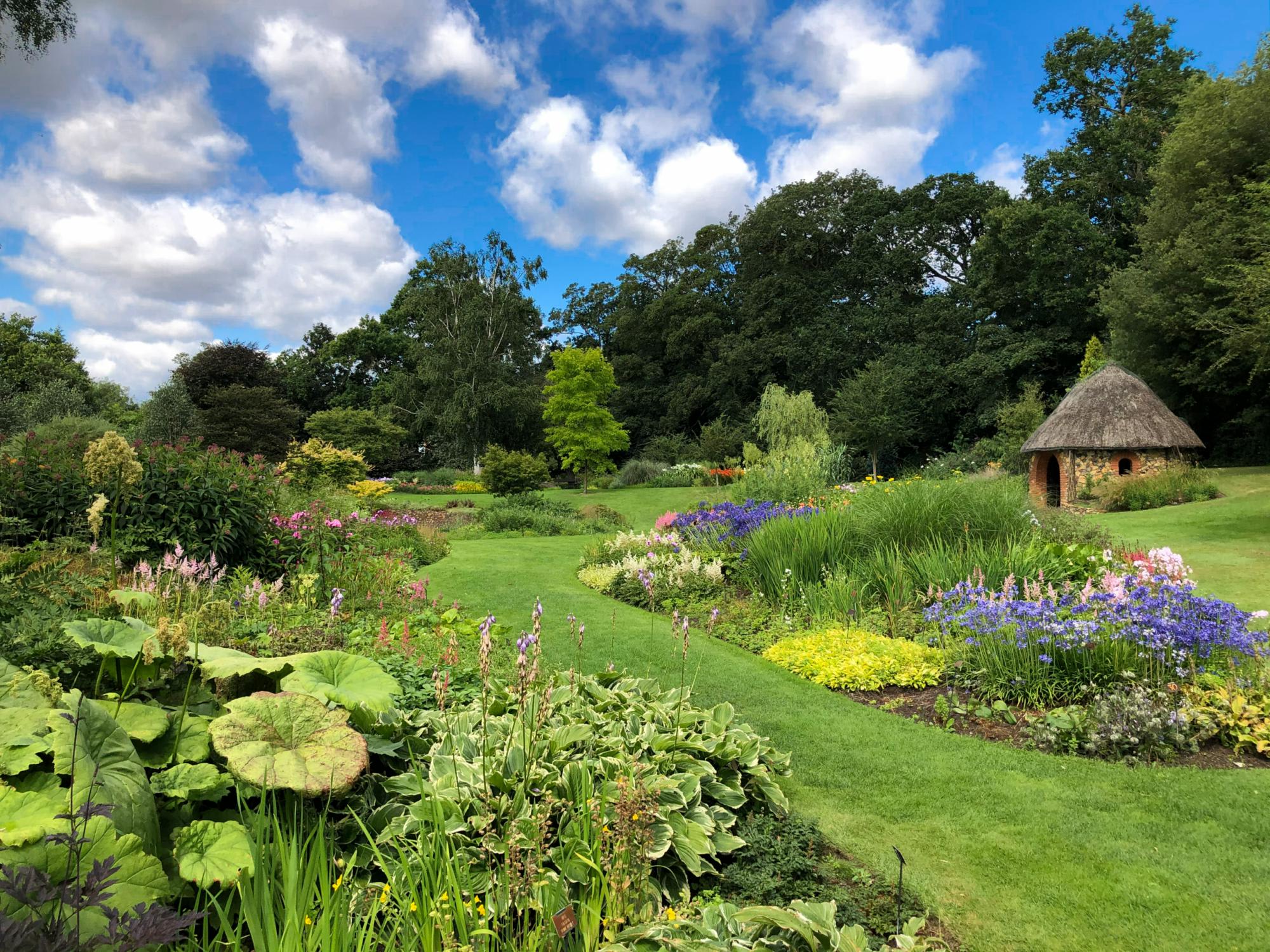 Glamping at Bressingham Gardens