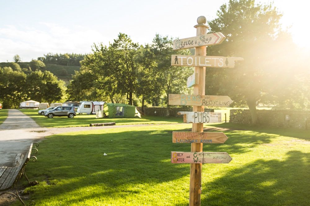 You got the Yorkshire Dales, Country taverns filled with Ale and a river on your doorstep for your fishing or rope-swinging requirements.