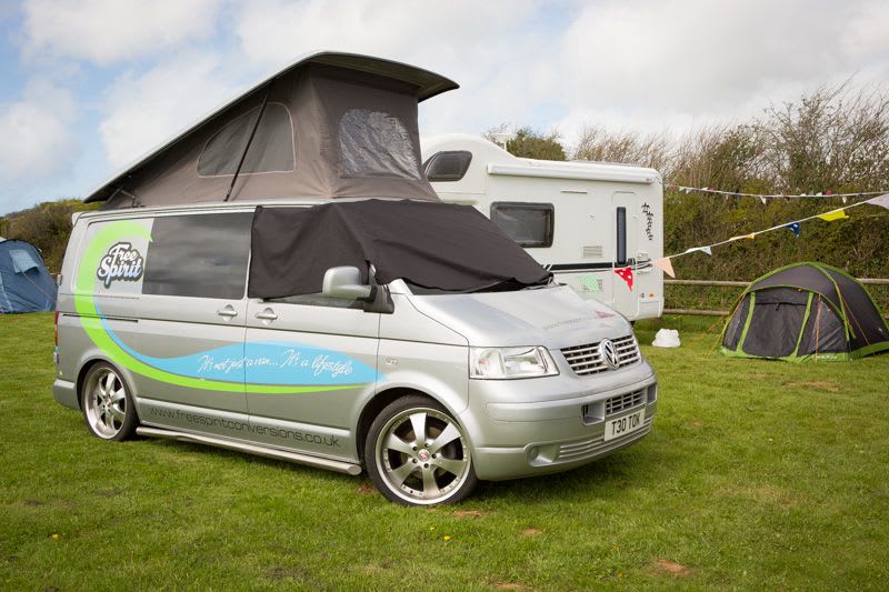 Wild Camping - Communal Meadow Campervan or Motorhome Pitch