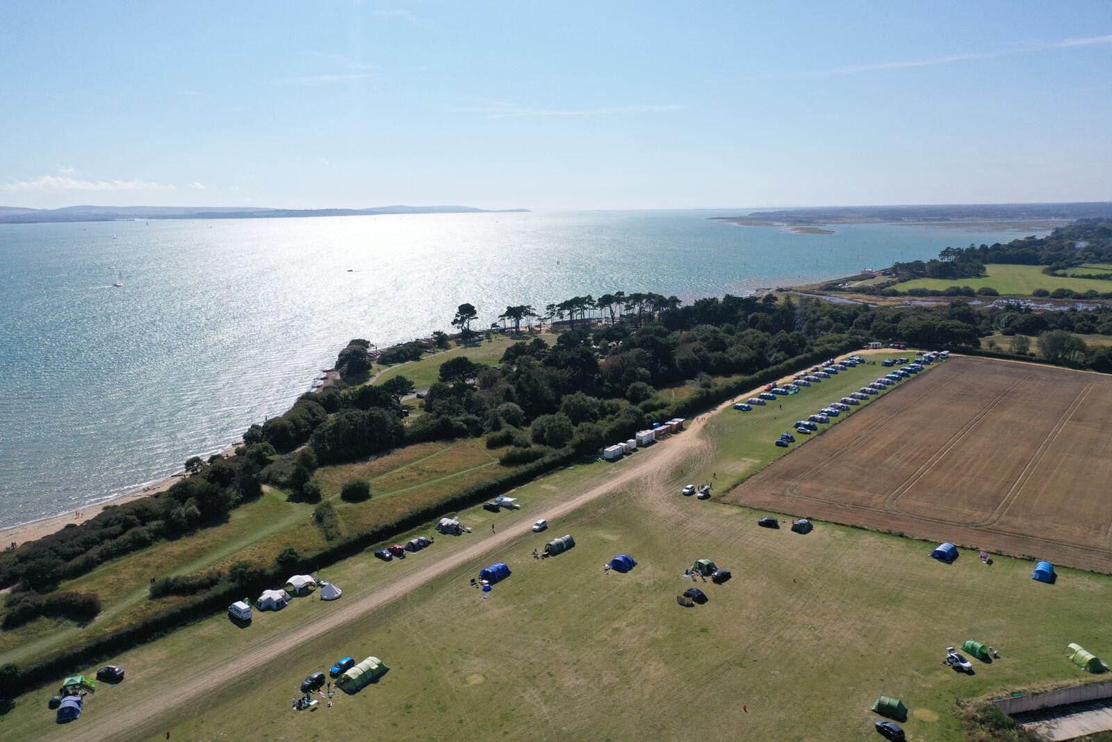 Lepe Beach Campsite