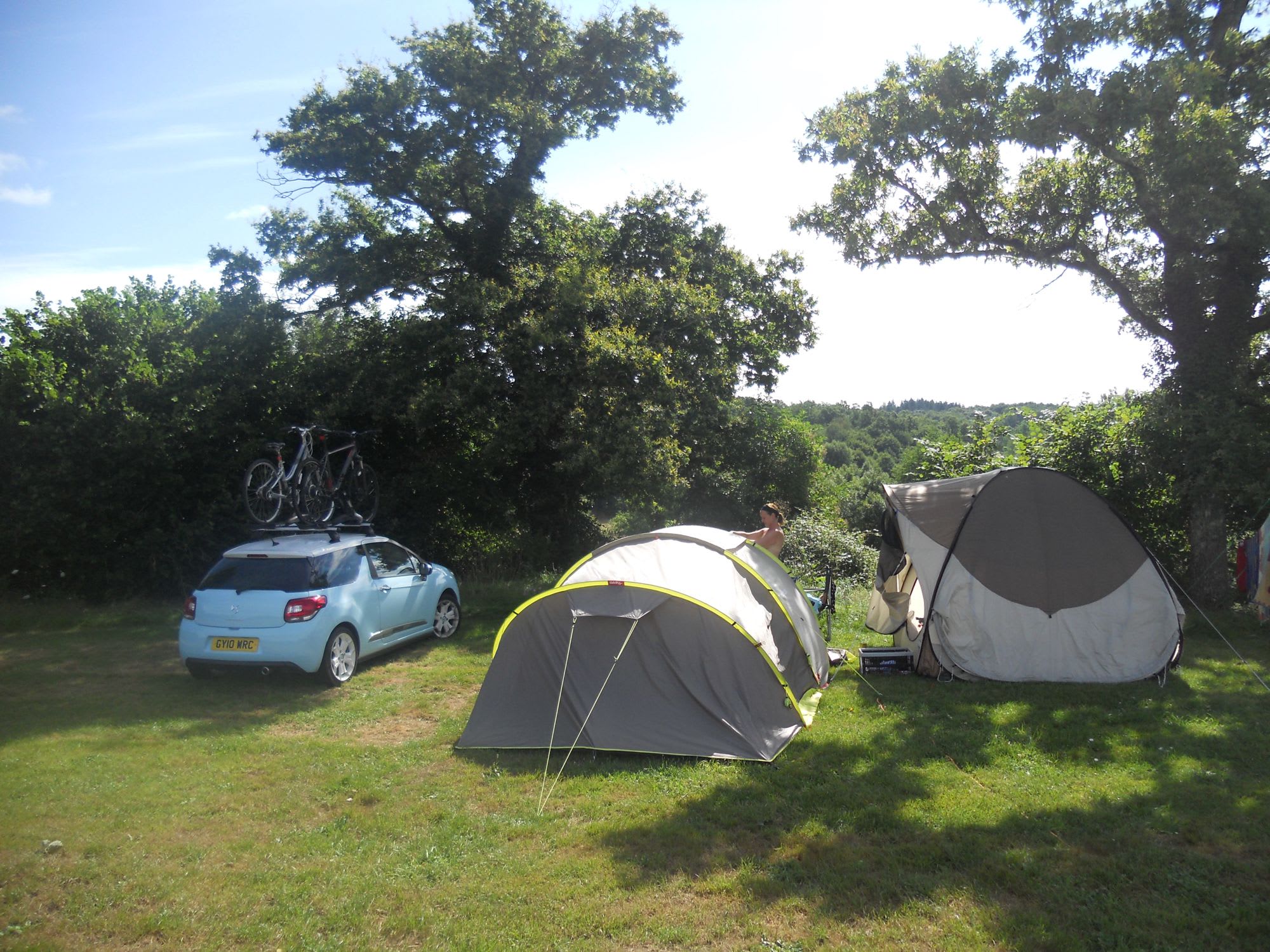 Traditional, riverside camping in France's second sunniest region. 