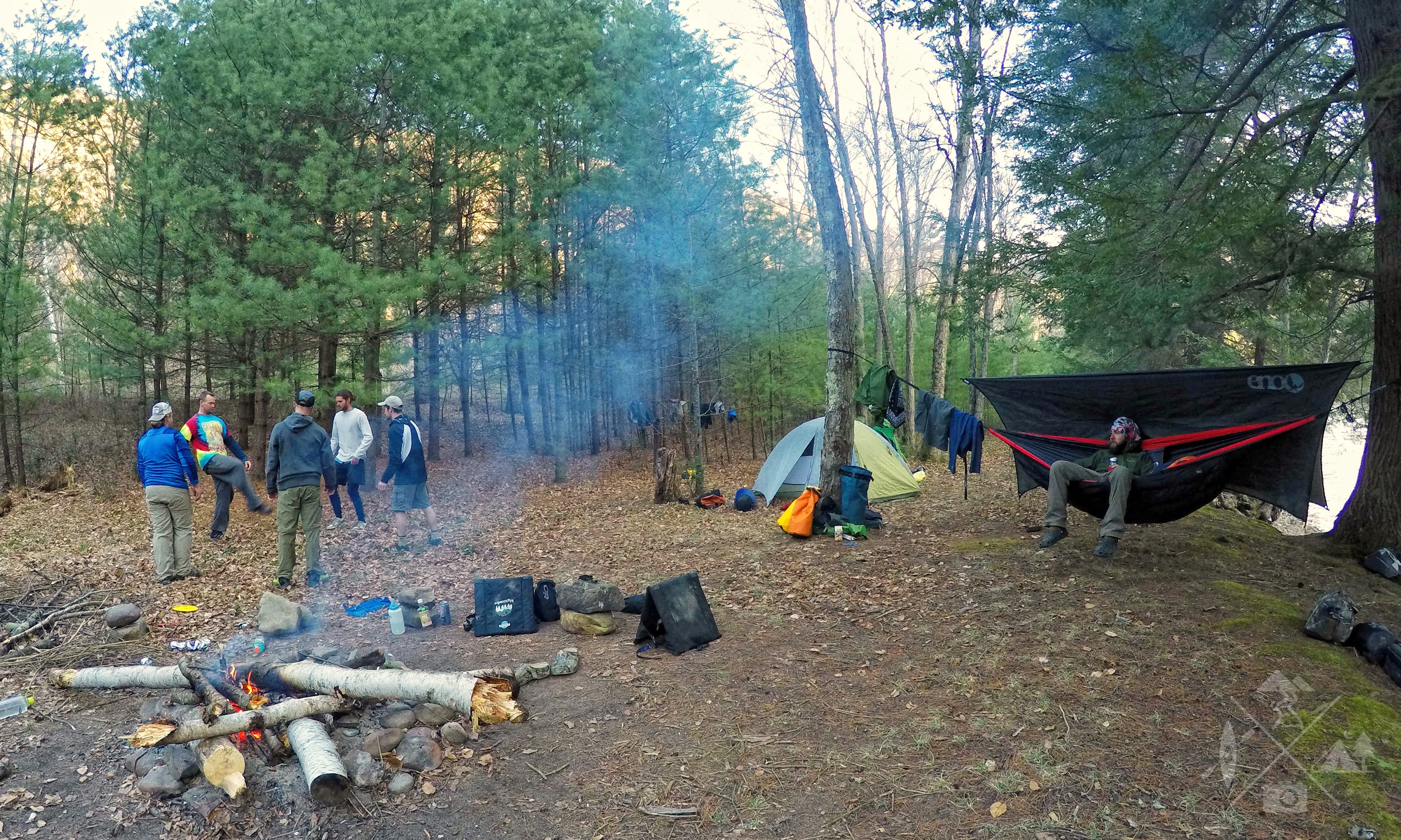 The state parks are great, but paddle Pine Creek and there are some great primitive campsites!
