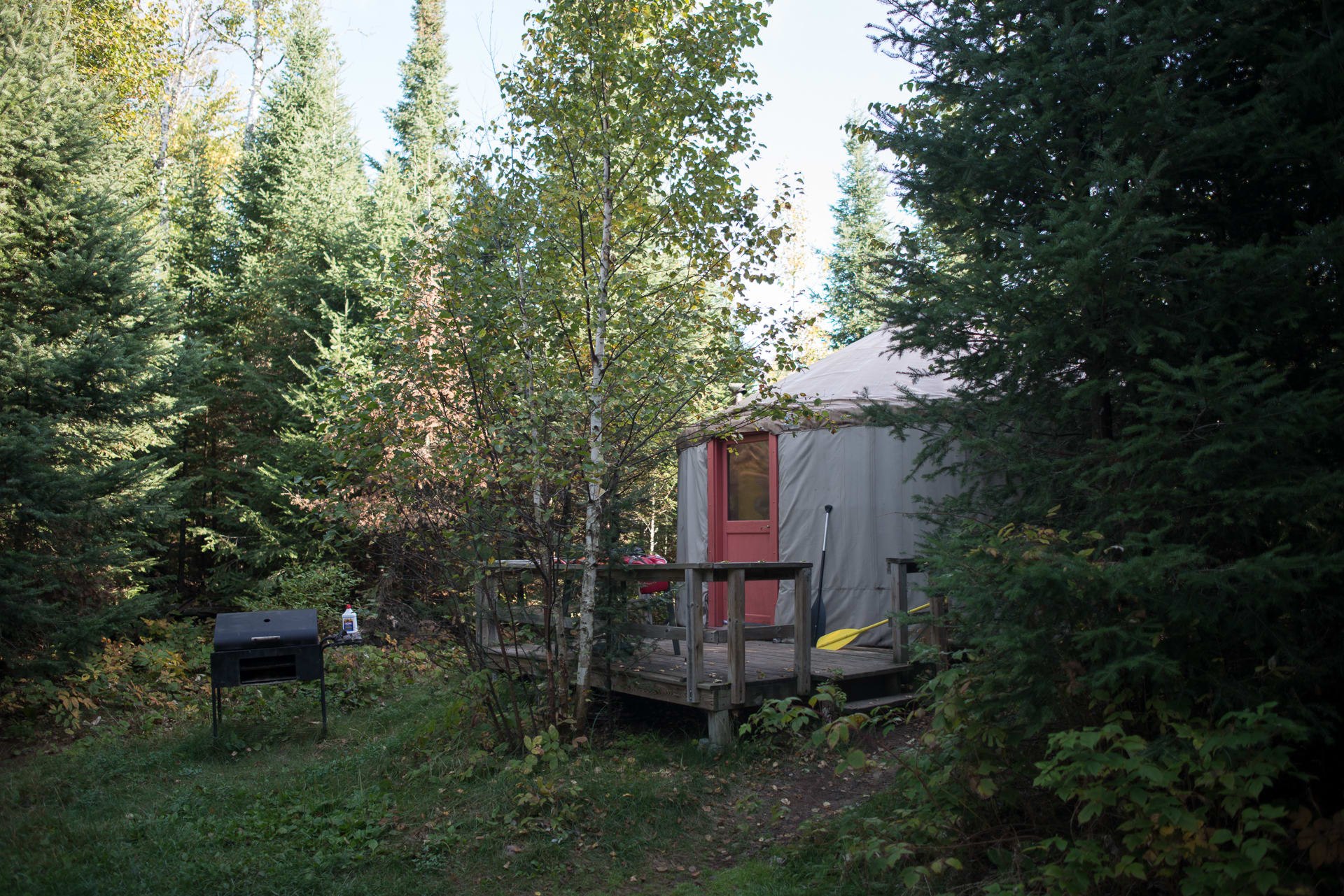 The yurt life.