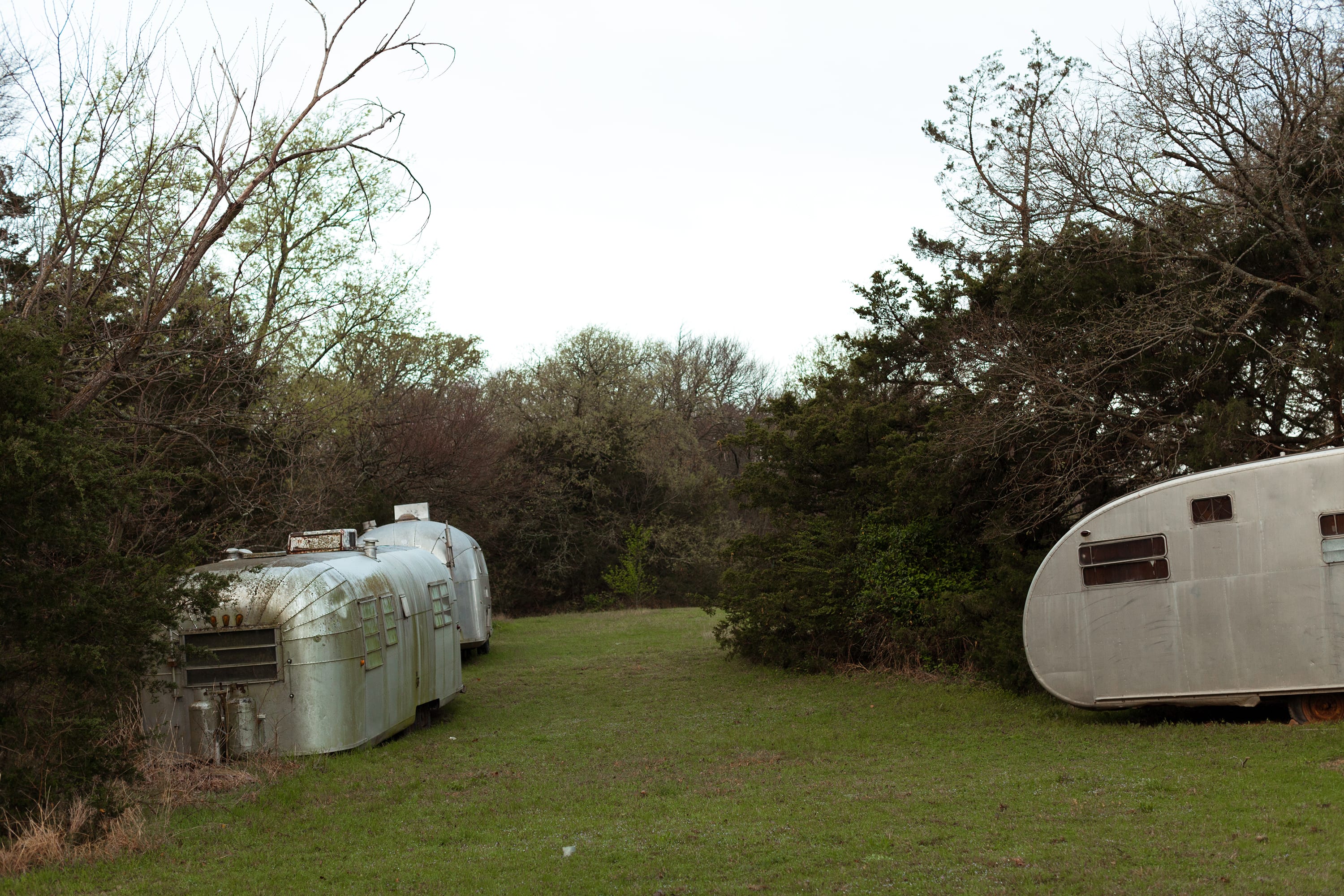 More airstreams on the property