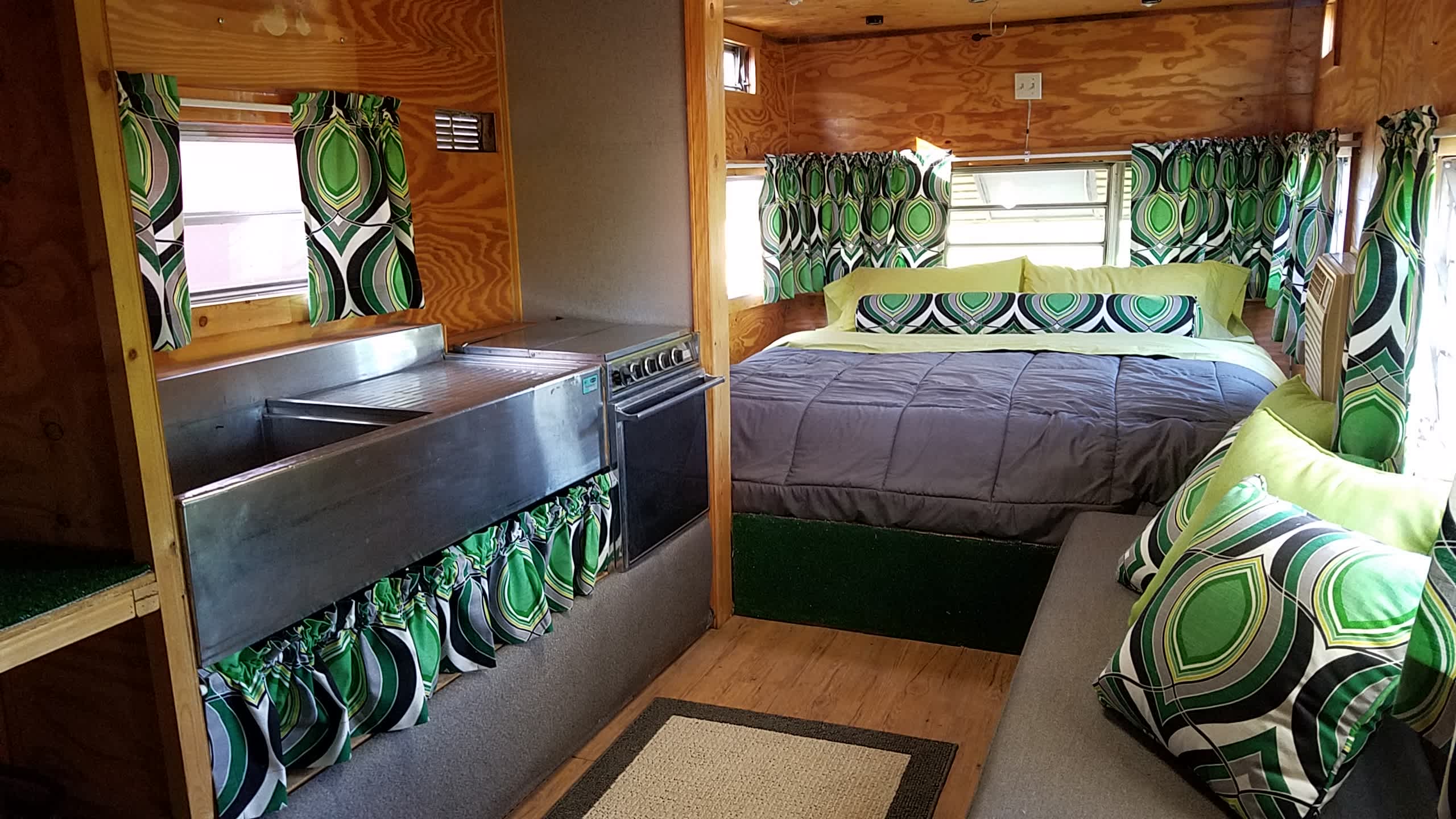 Inside the Groovy Terry Trailer