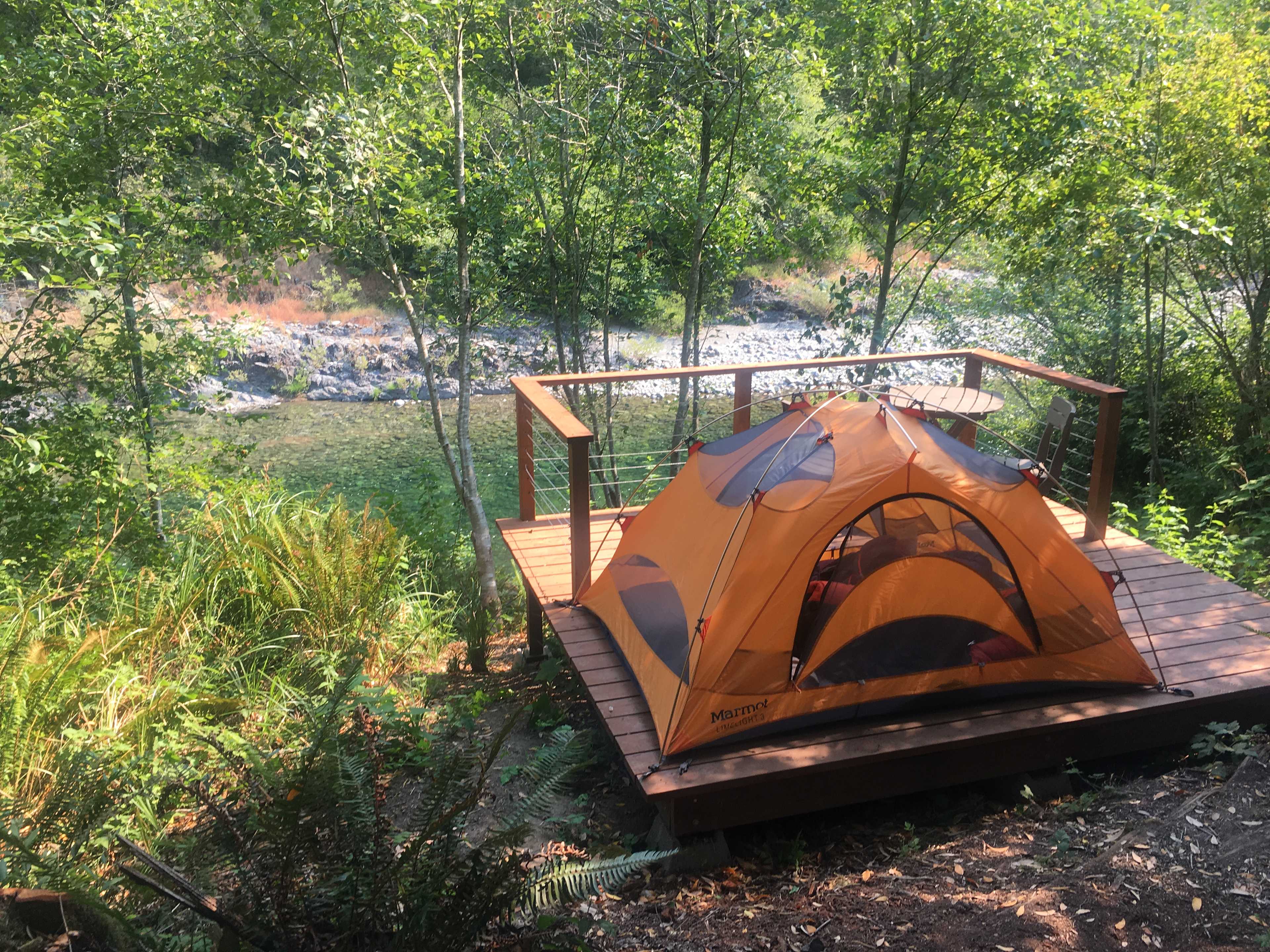 Such a sweet camping spot!!! 
