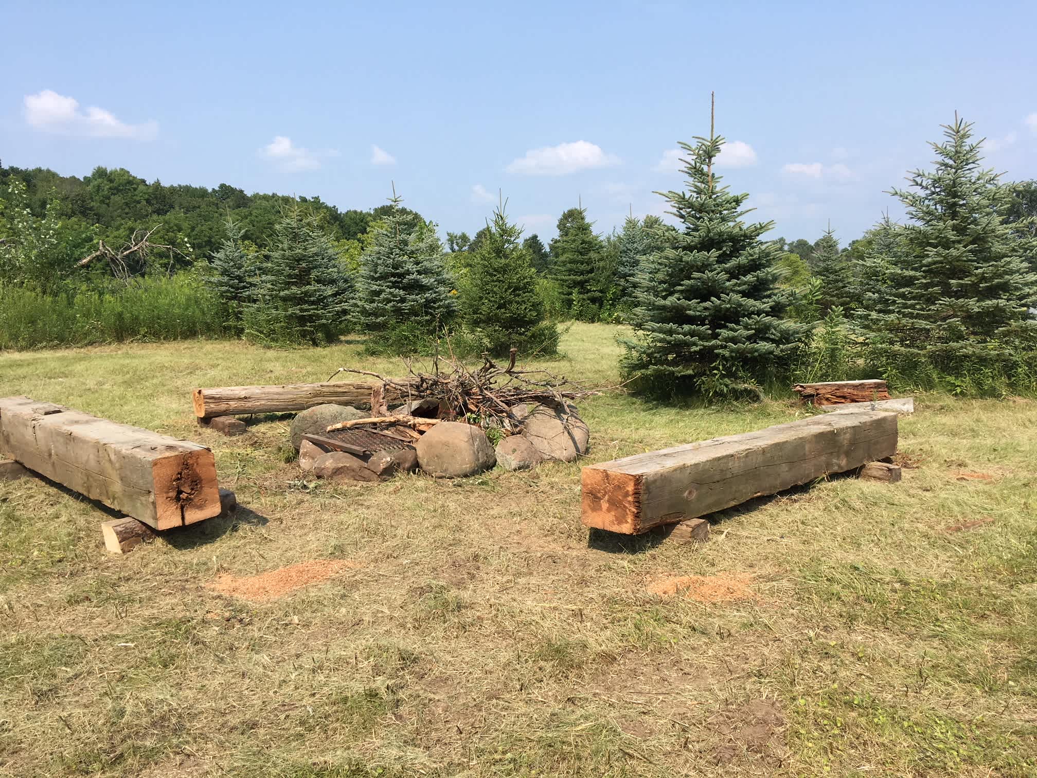 Peace Camp gathering spot