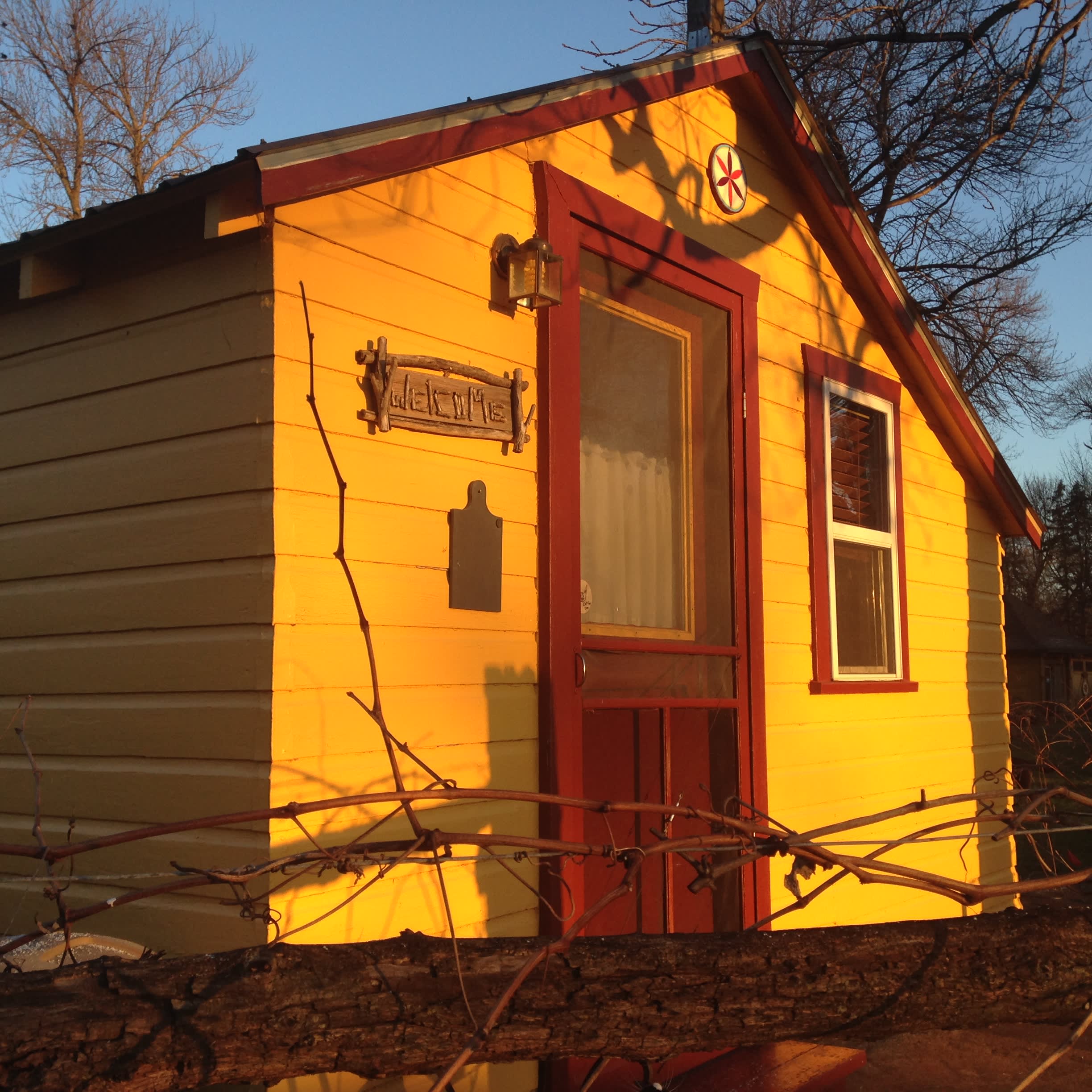 Greet the morning facing east.