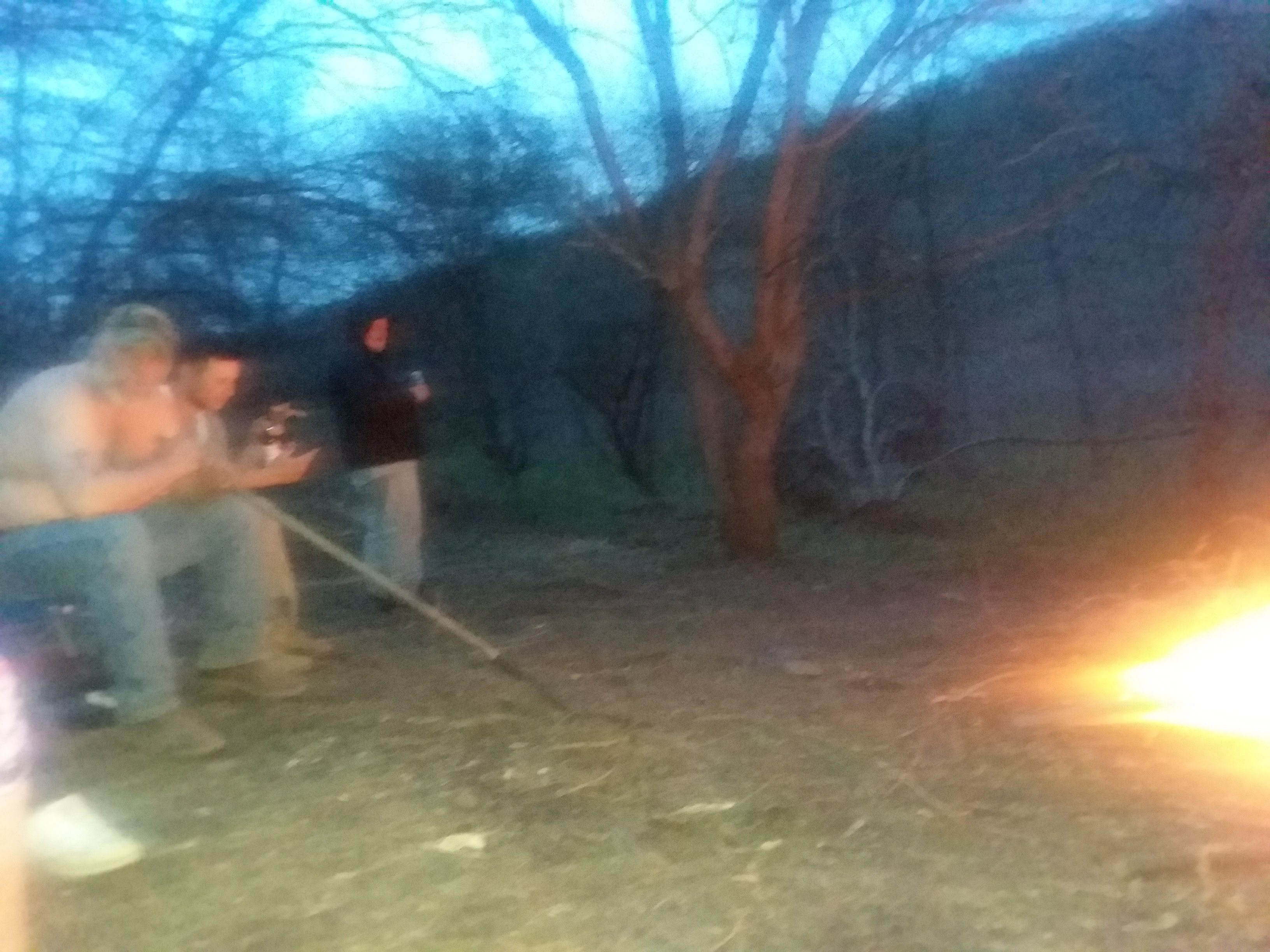 Fire side mingling