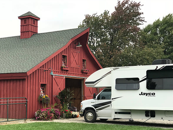 This is our primary RV parking spot