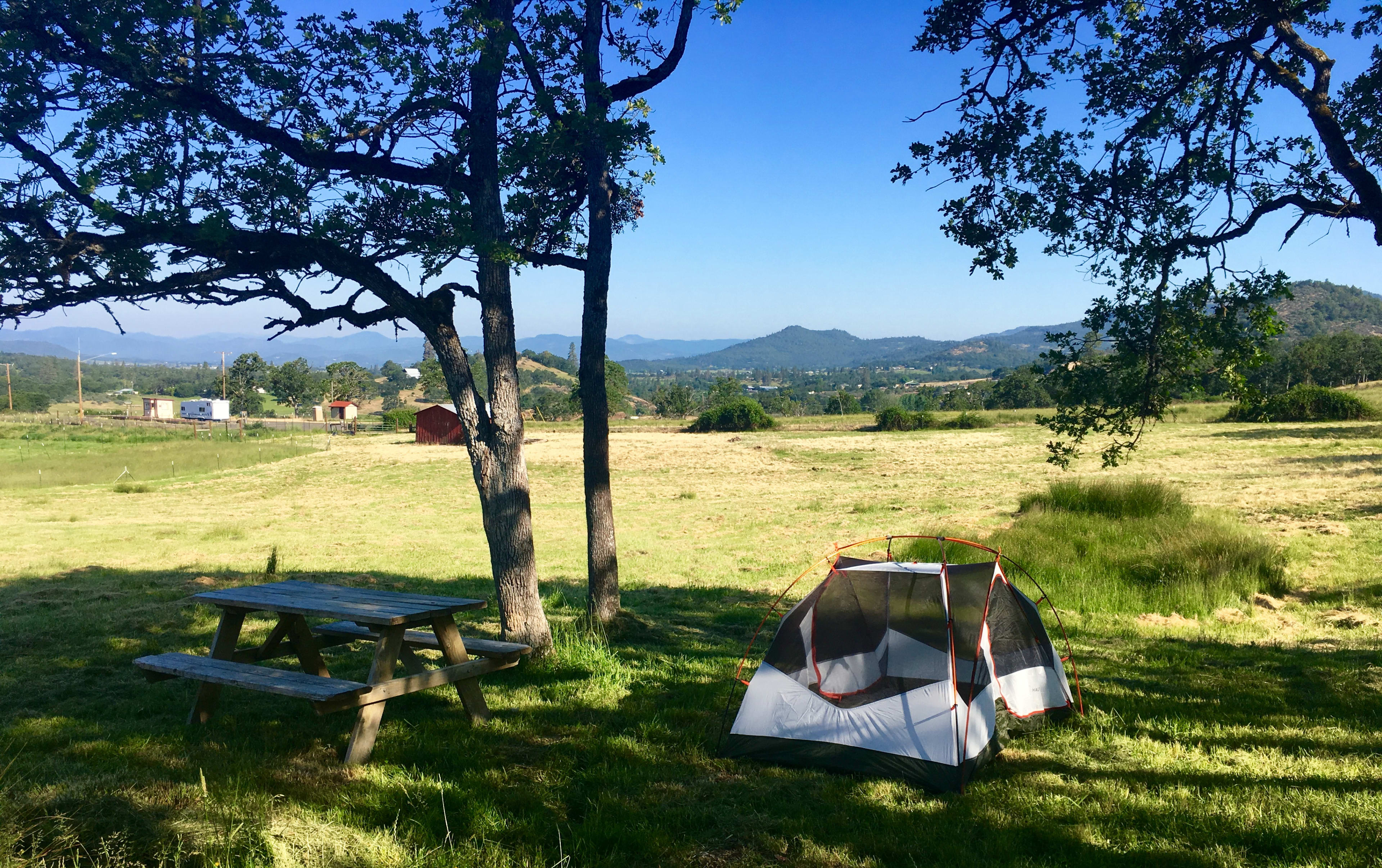 Pasture Camping on the Farm