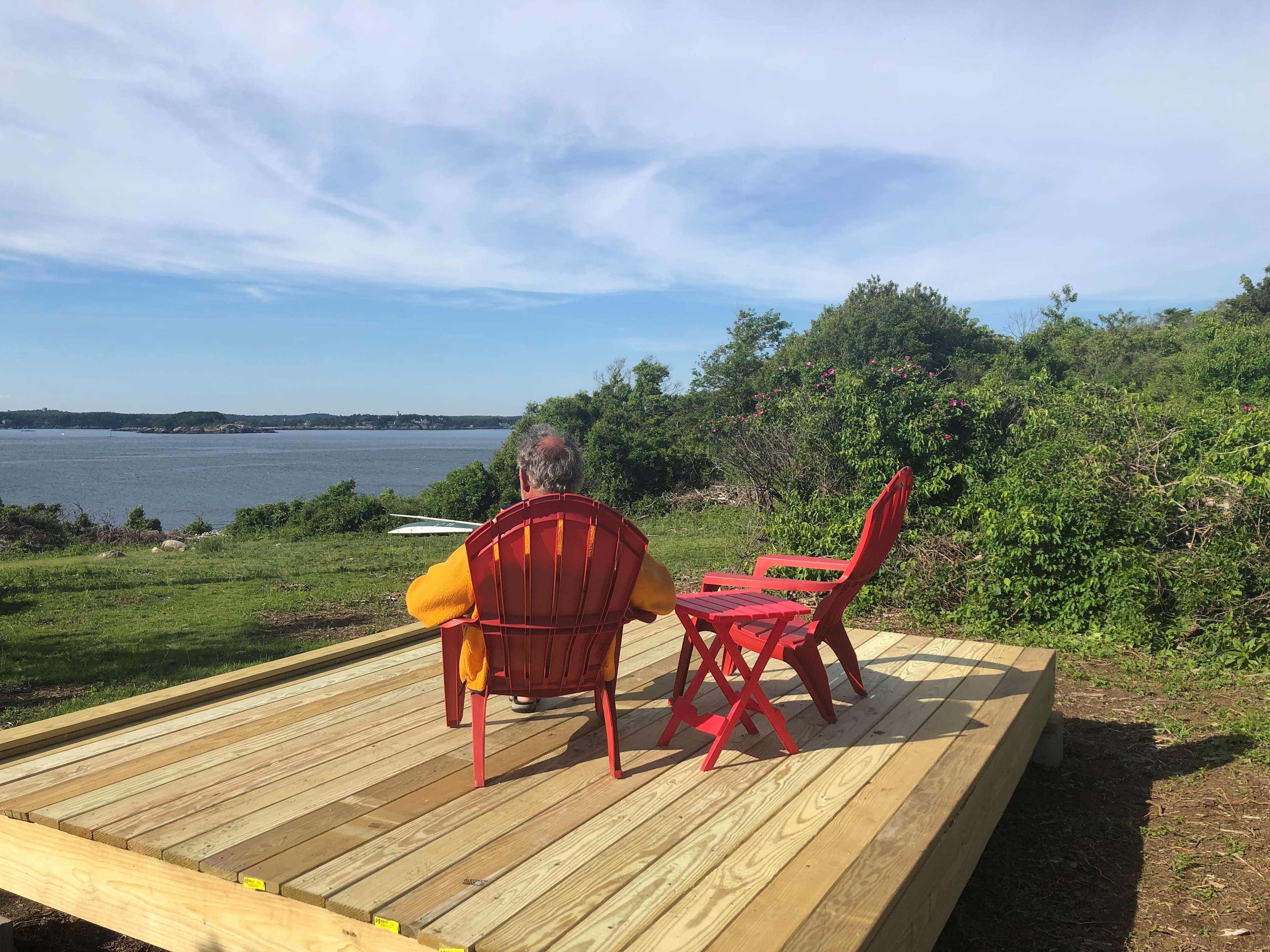 Bakers Island Light Campsite
